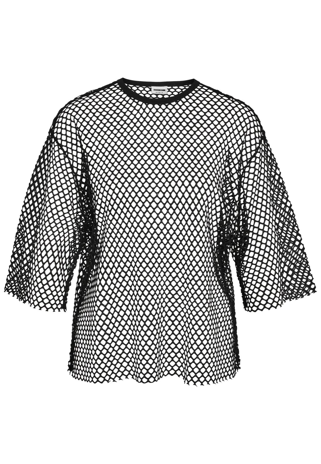 Ally 2/4 Fishernet Black - T-Shirt - Image 3