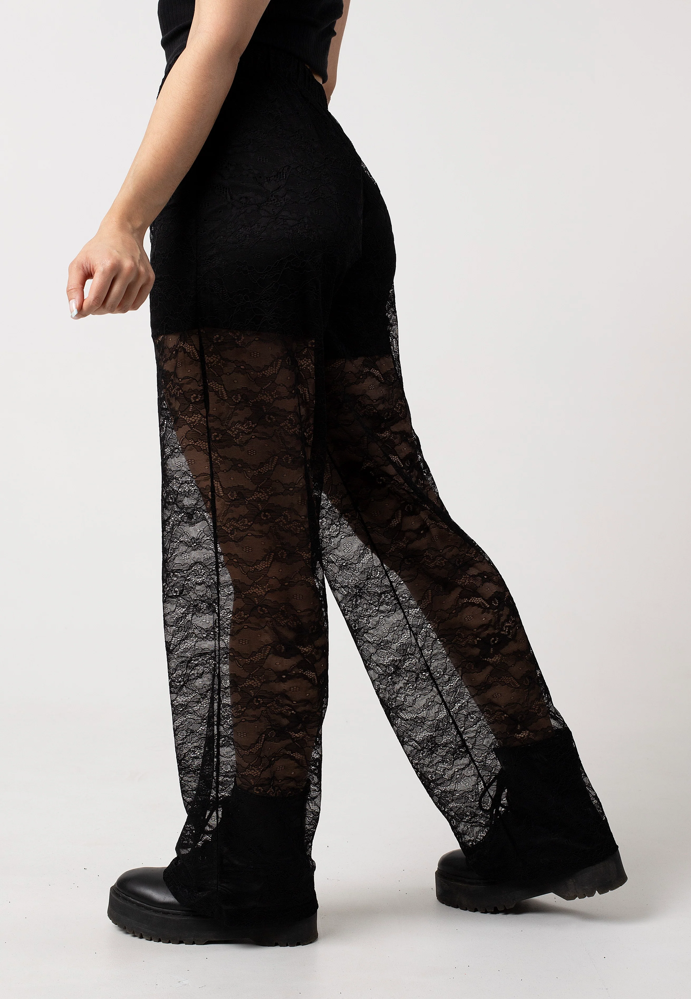 Carota Lace Black - Pants - Image 3