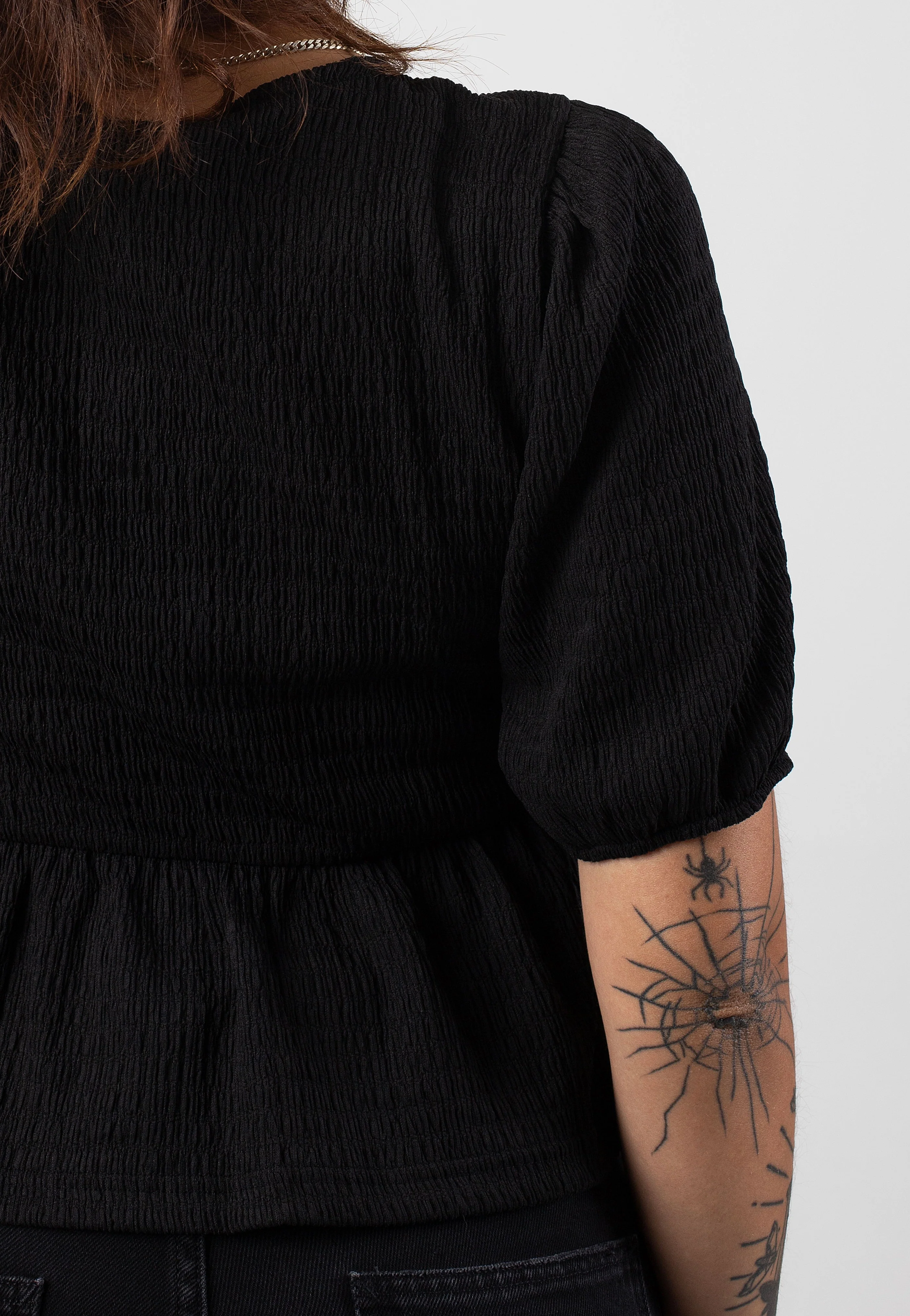 Fina Tie Black - Top - Image 3