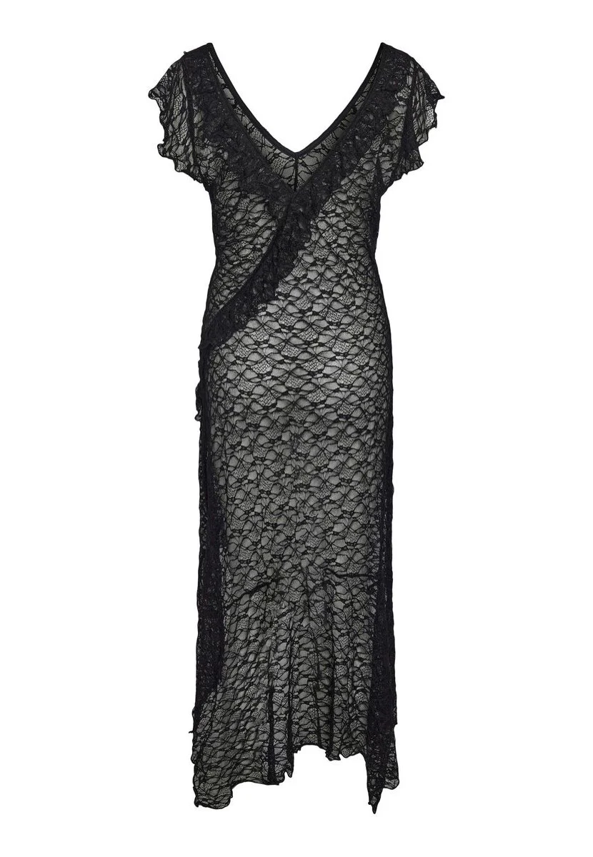 Lacey Maxi Black - Dress - Image 9