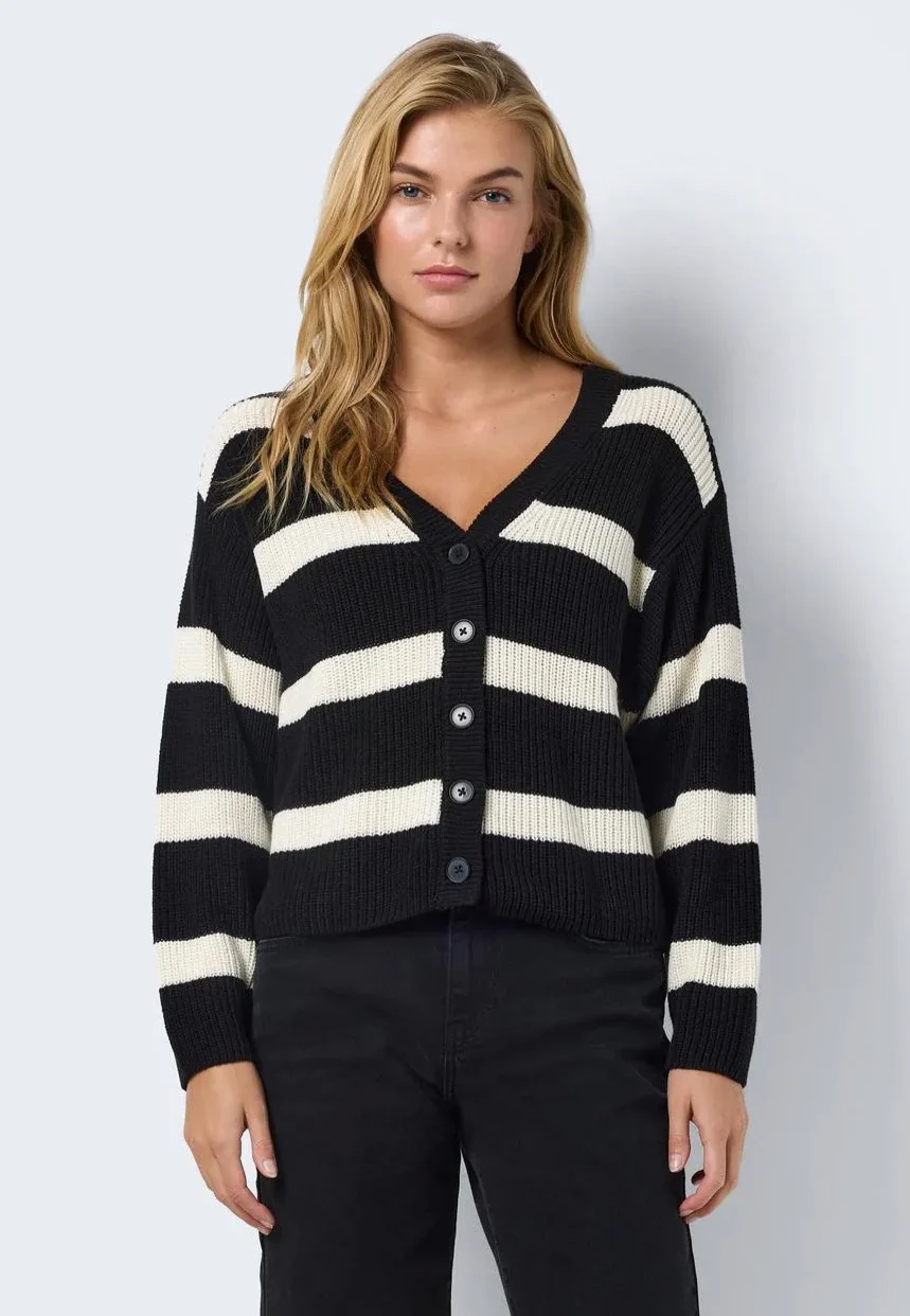 Maysa V Neck Black Eggnog - Cardigan - Image 5