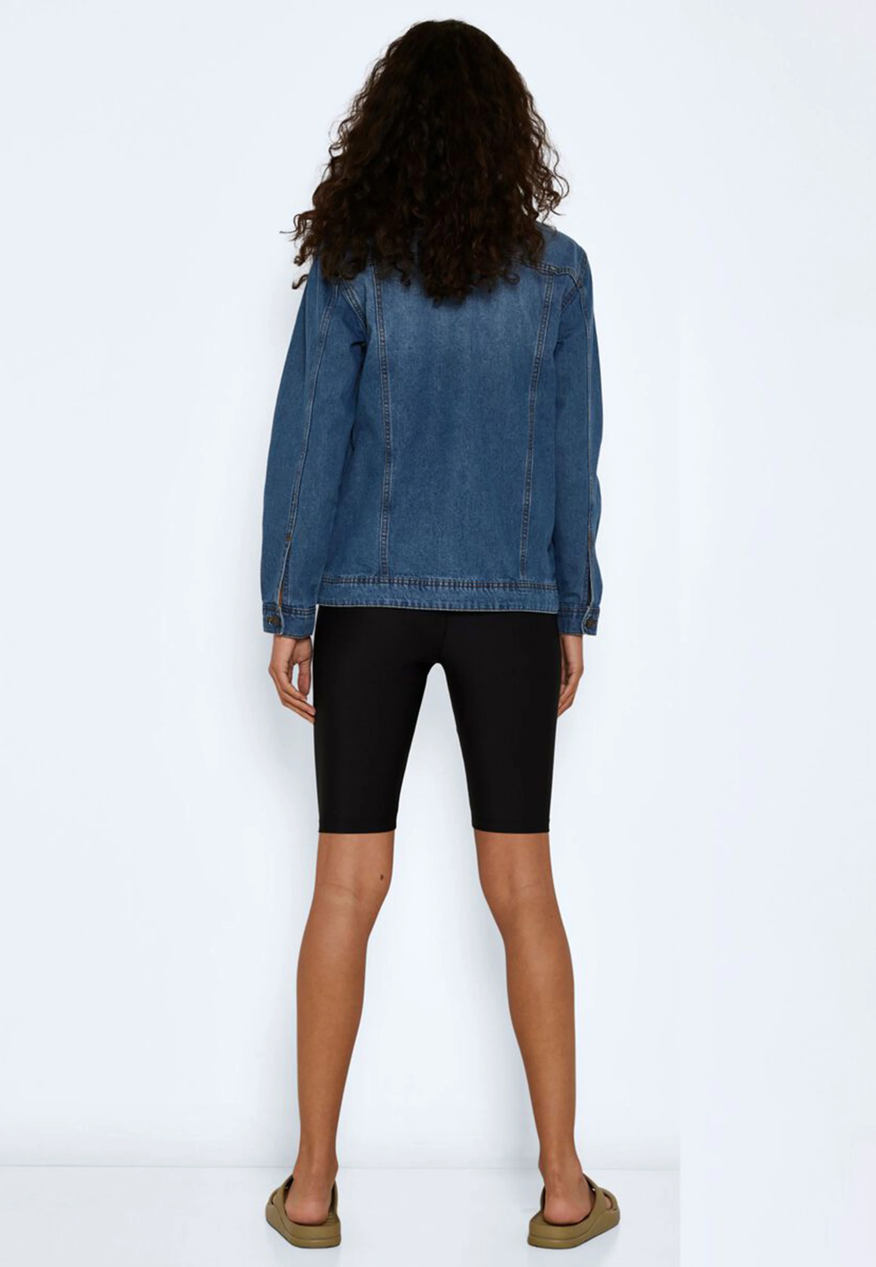 Parla Solid Biker Black - Shorts - Image 4