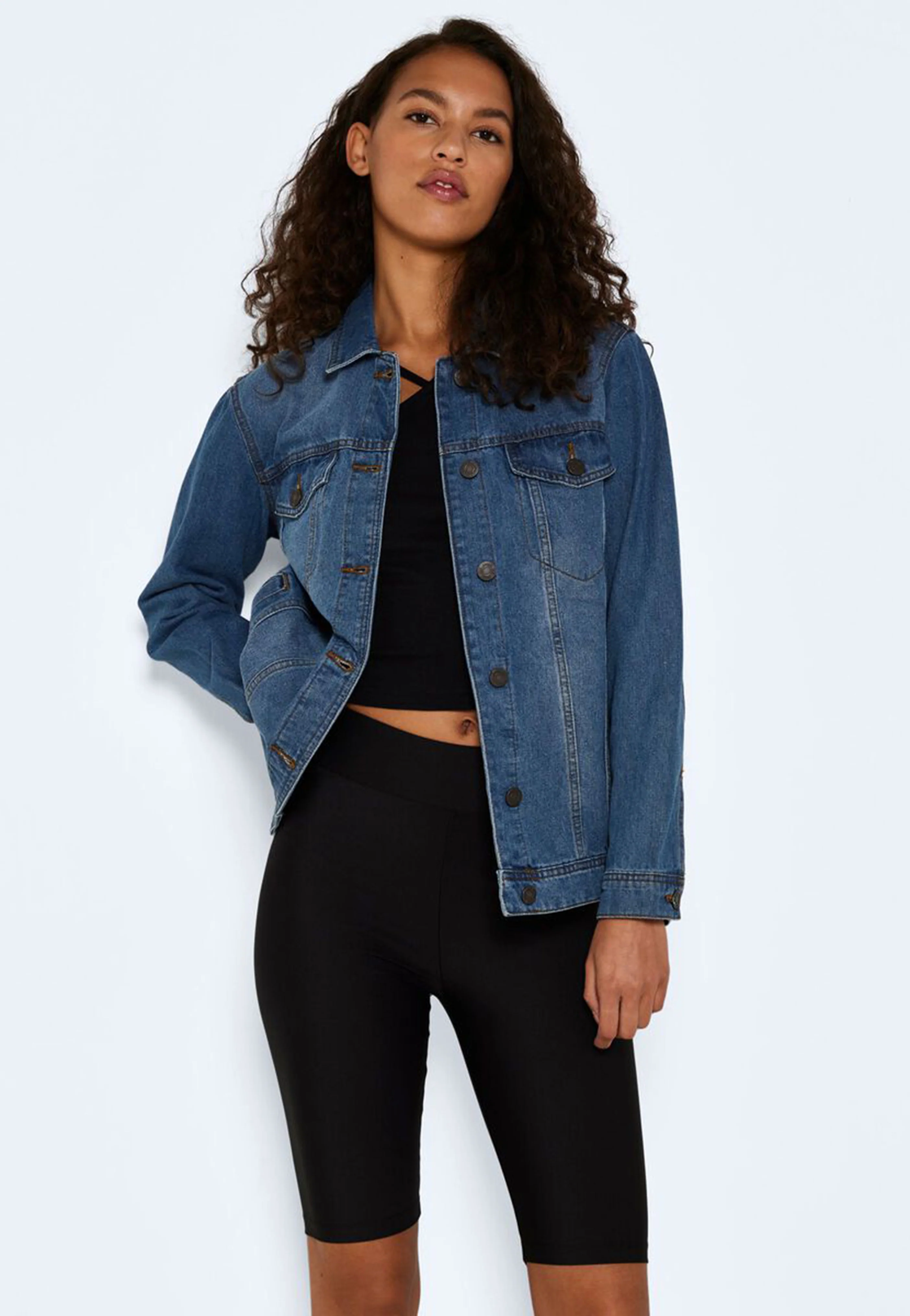Parla Solid Biker Black - Shorts - Image 6