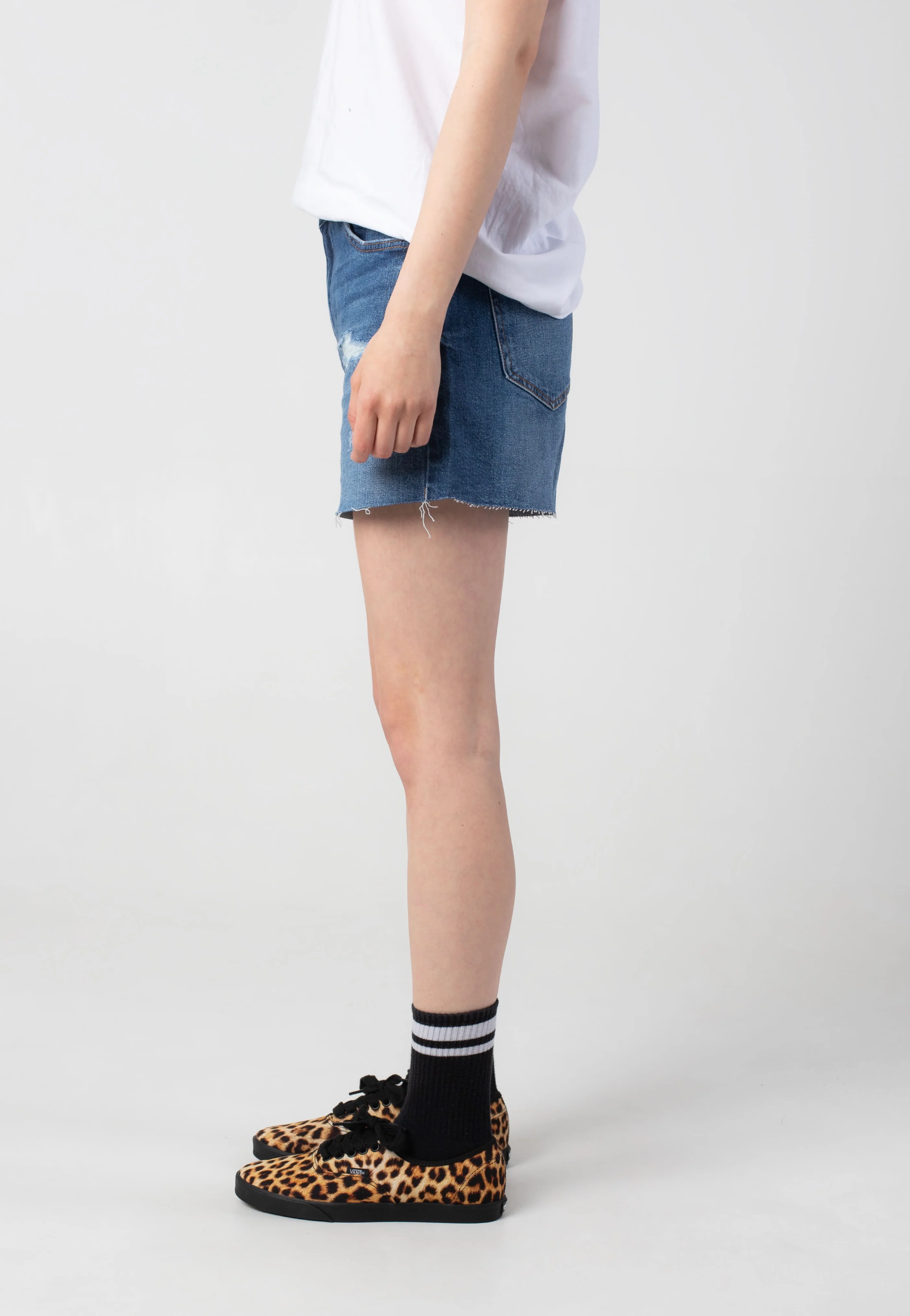 Rolla Regular Medium Blue Denim - Shorts - Image 4
