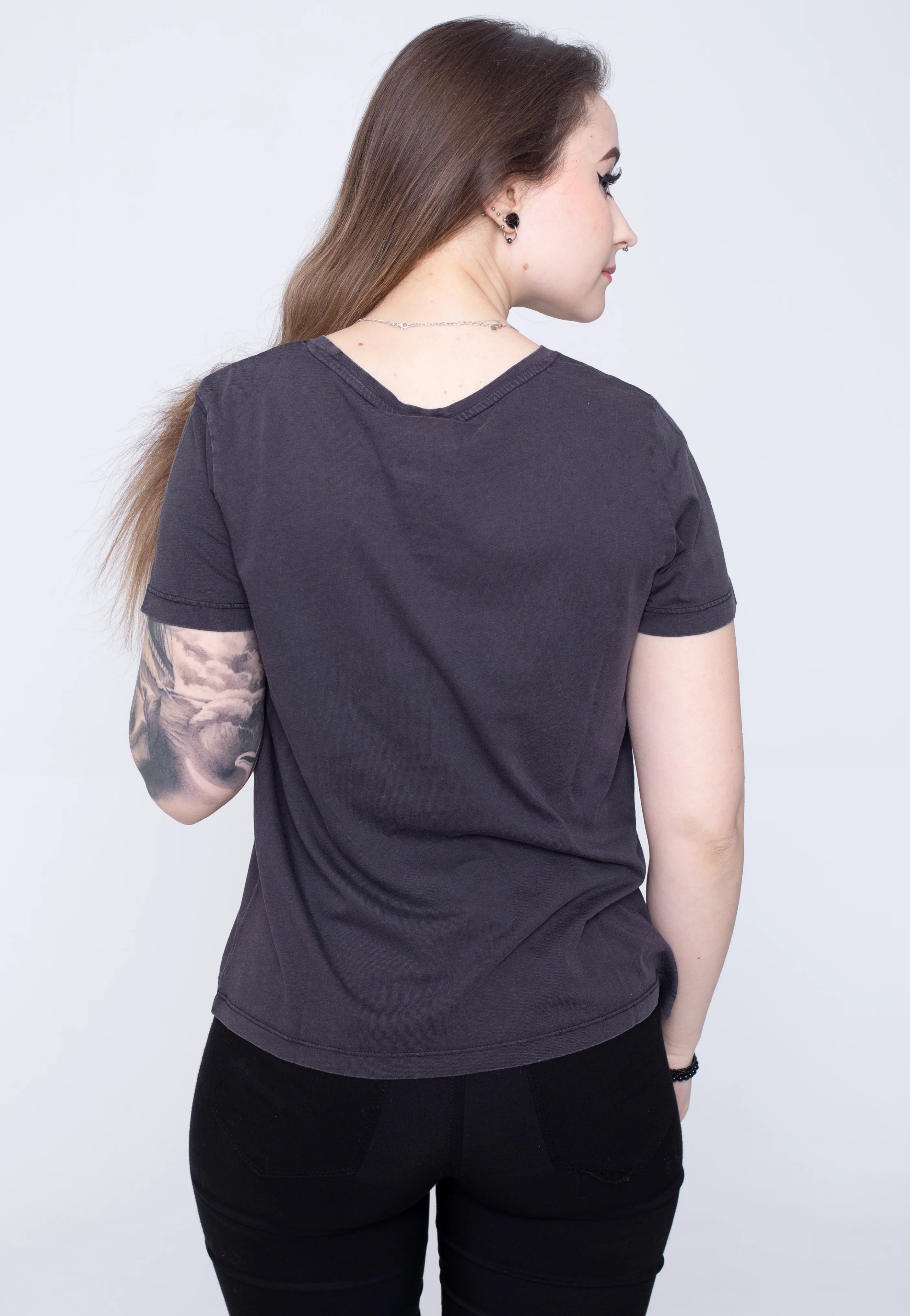Nate Washed Black - T-Shirt - Image 2