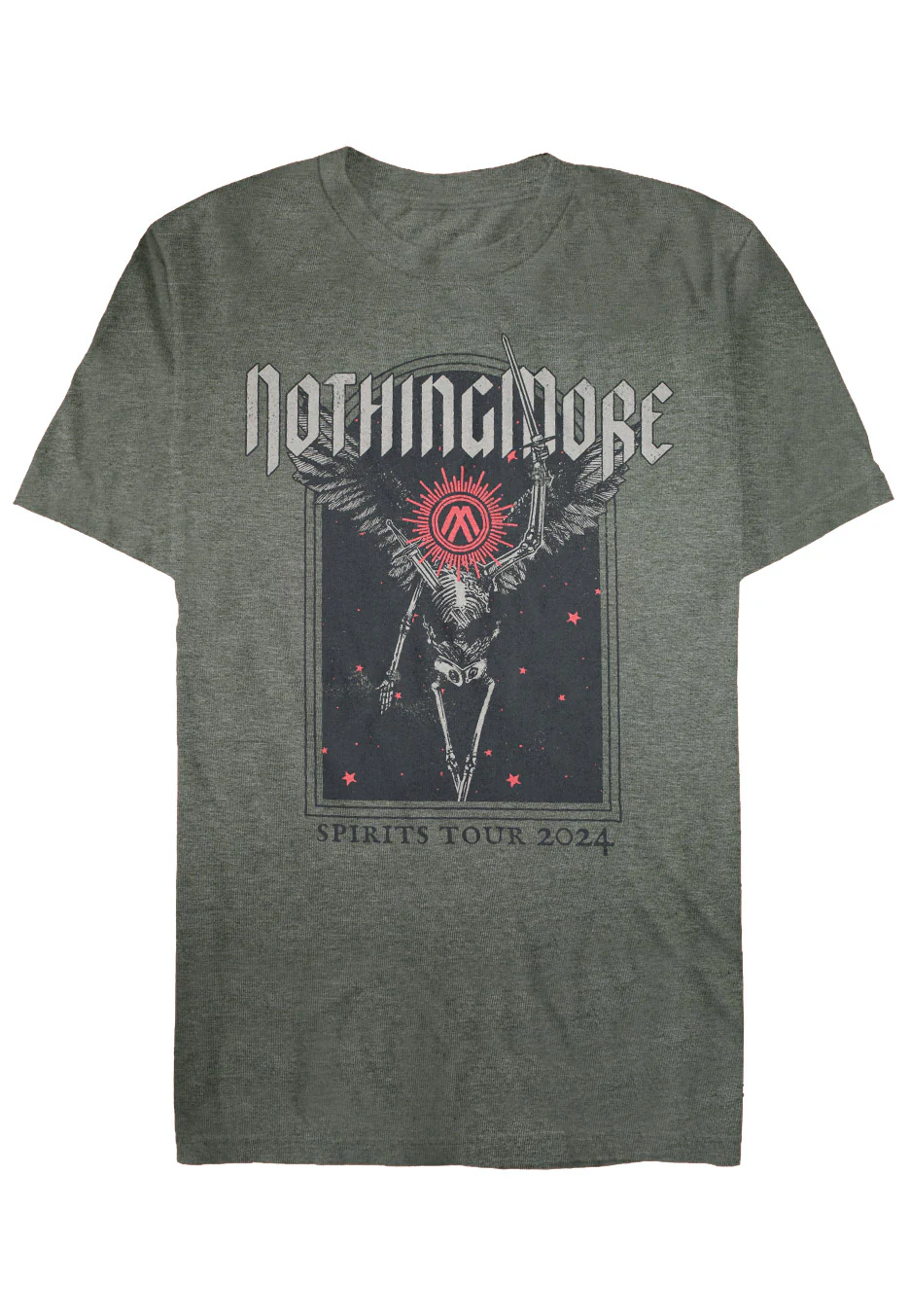 Cover Arch Tour 2024 Green - T-Shirt - Image 3