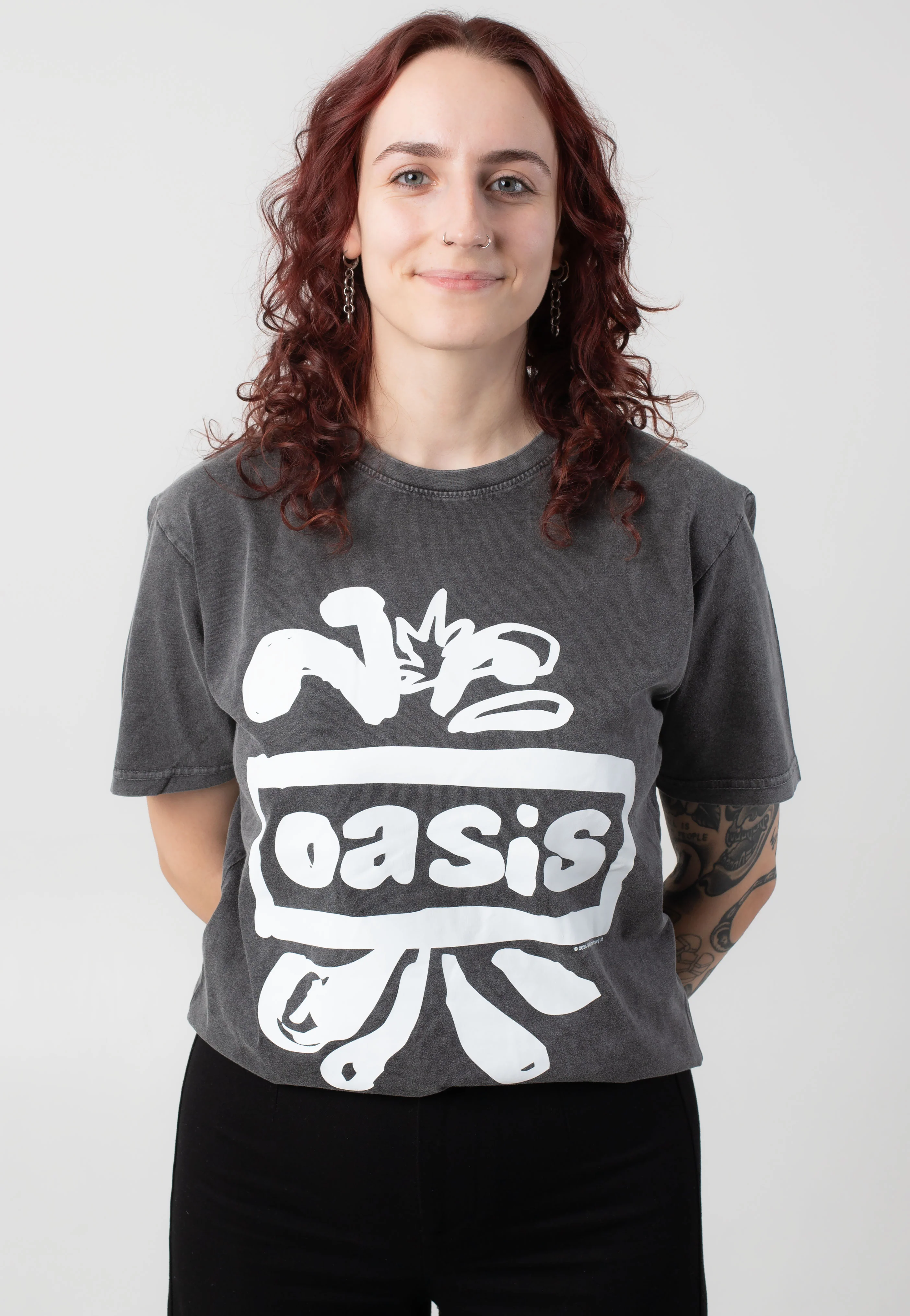 Logo Splat Stone Washed - T-Shirt - Image 4