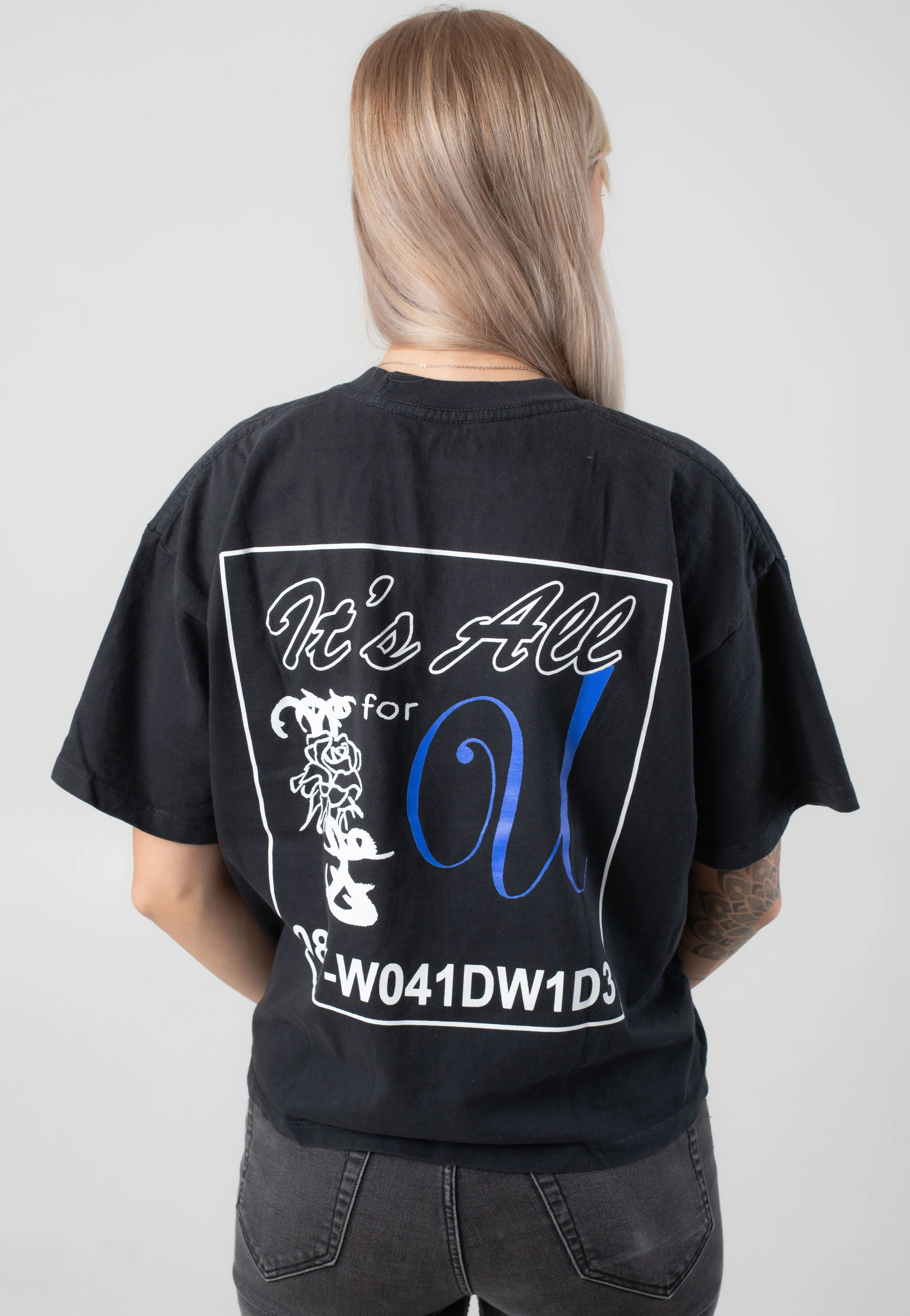 It's All For You Black - T-Shirt - Image 2