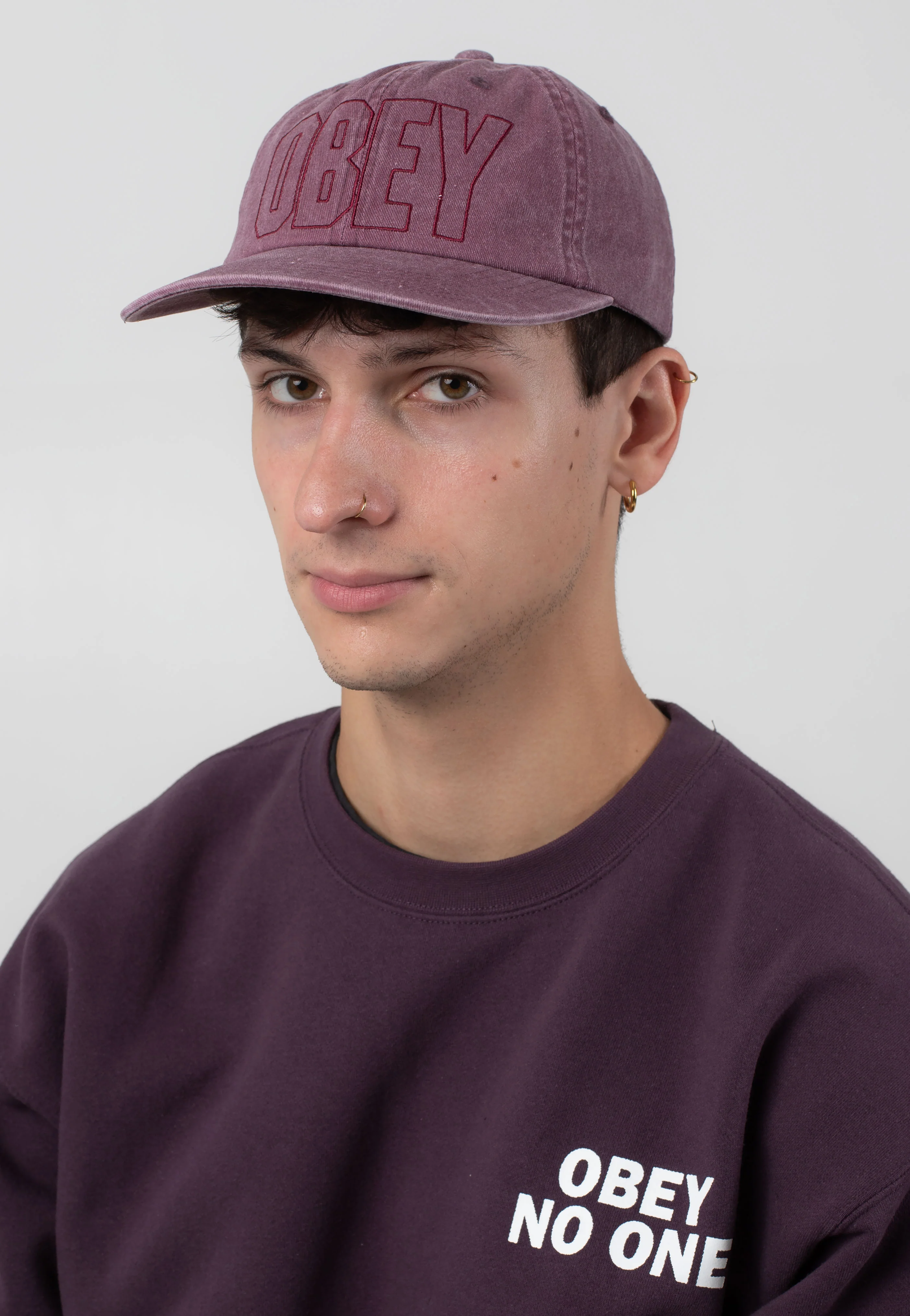 Pigment Nova Velcro Burgundy - Cap - Image 3