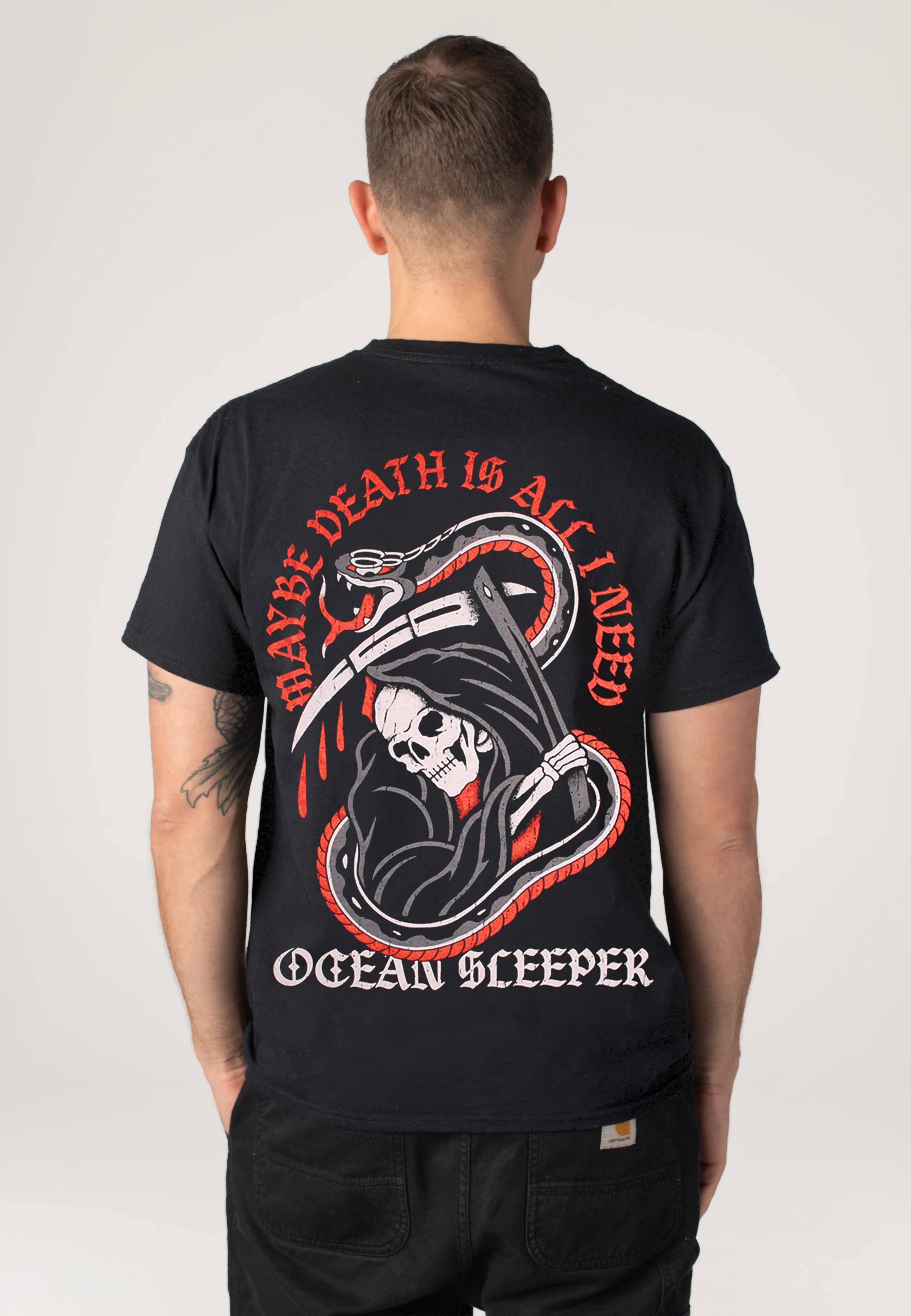 Maybe Death Is All I Need - T-Shirt - Image 4