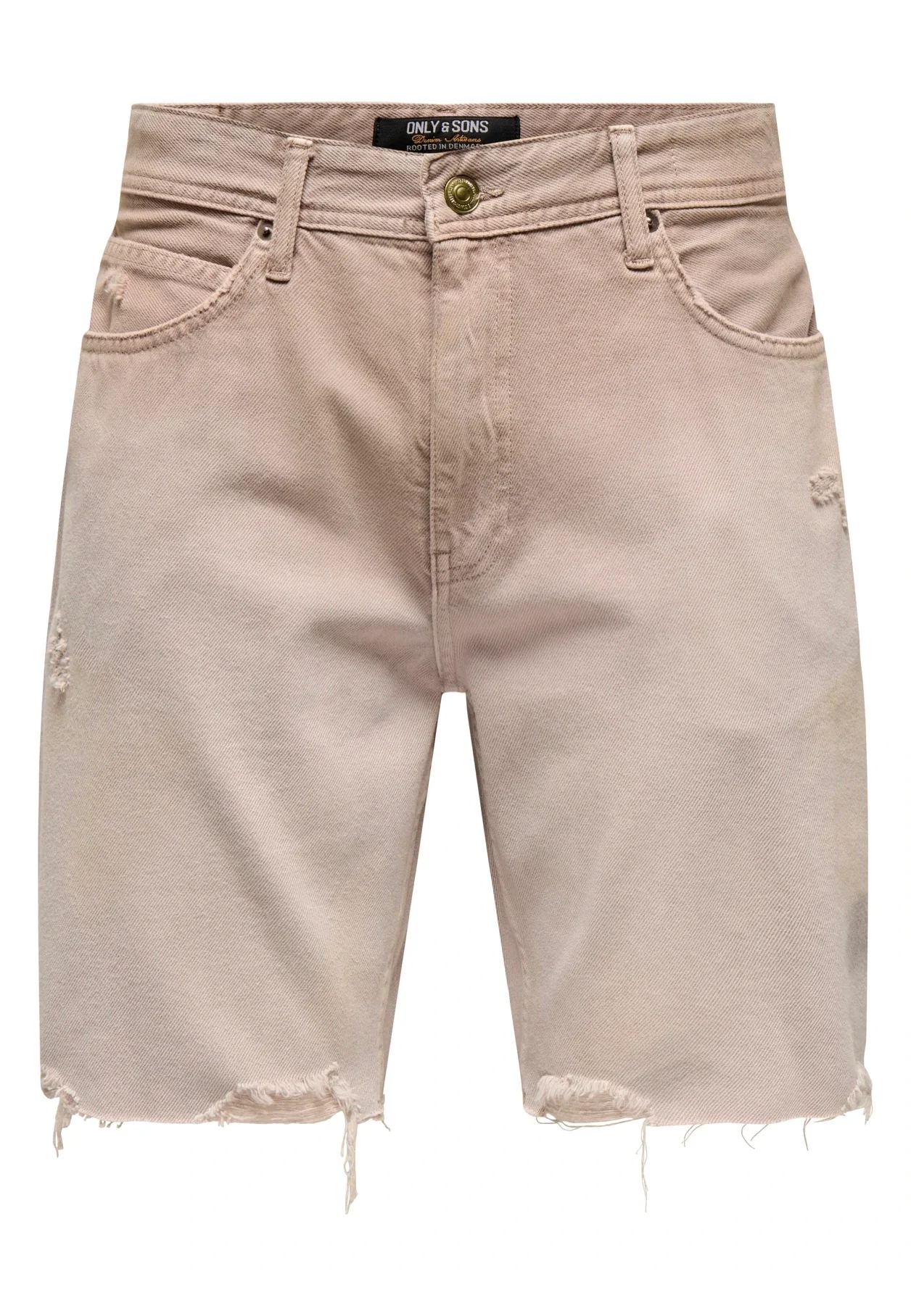 Edge Light Blue Bleached Denim - Shorts - Image 6