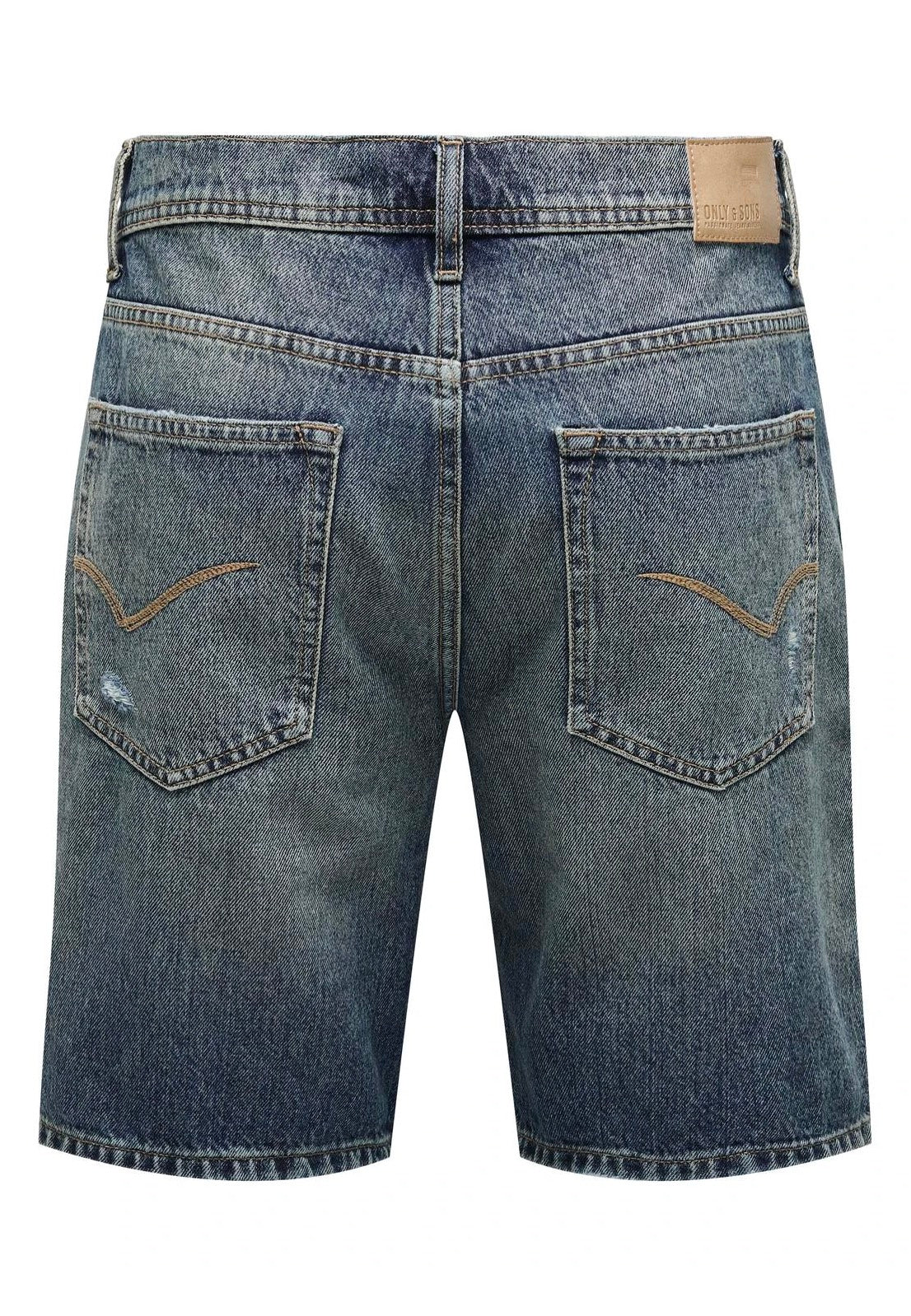 Edge Ram Dark Blue Denim - Shorts - Image 6