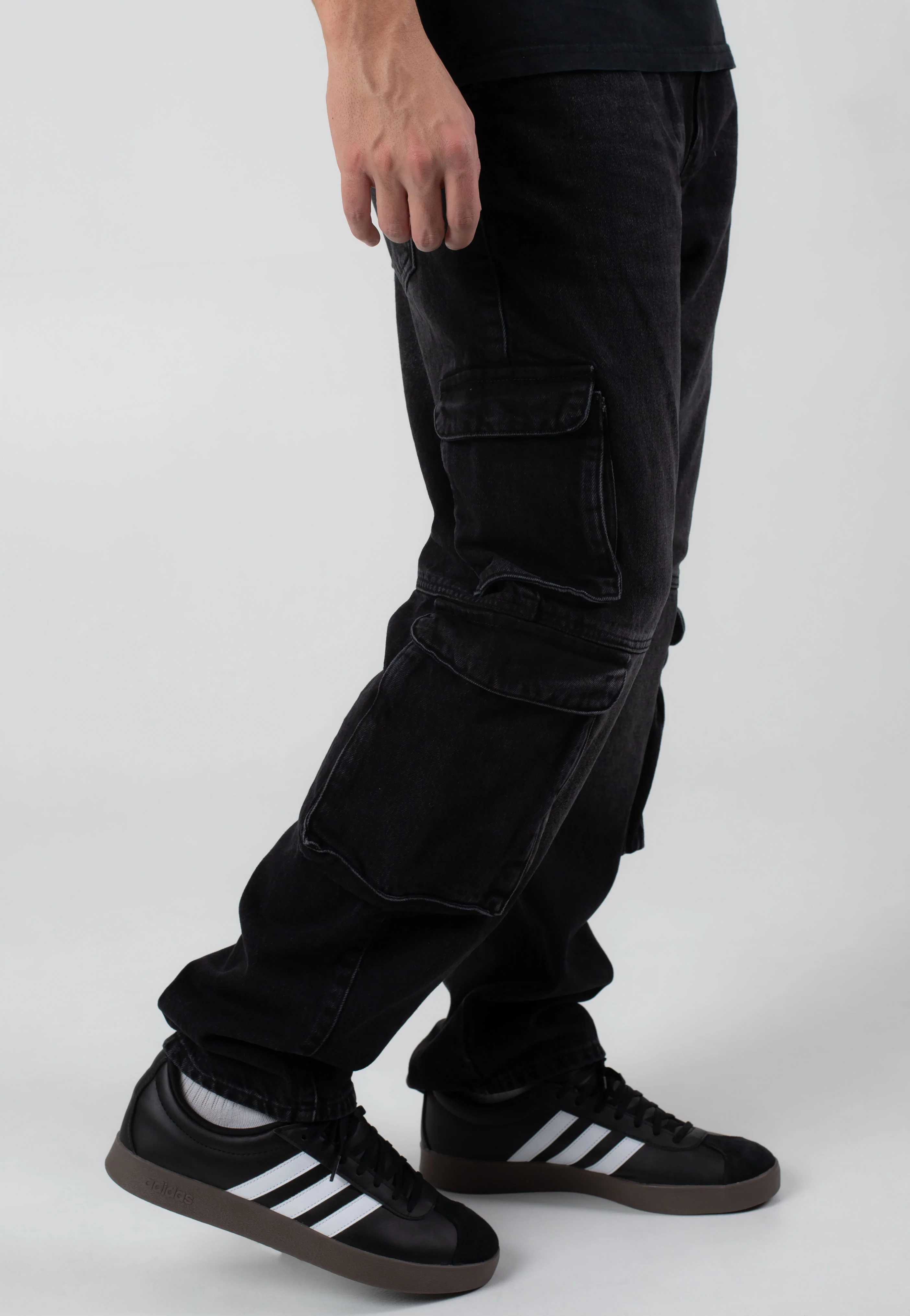Edge Str Cargo Washed Black - Jeans - Image 4