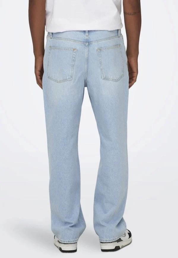 Fade Loose One Light Blue Denim - Jeans - Image 2