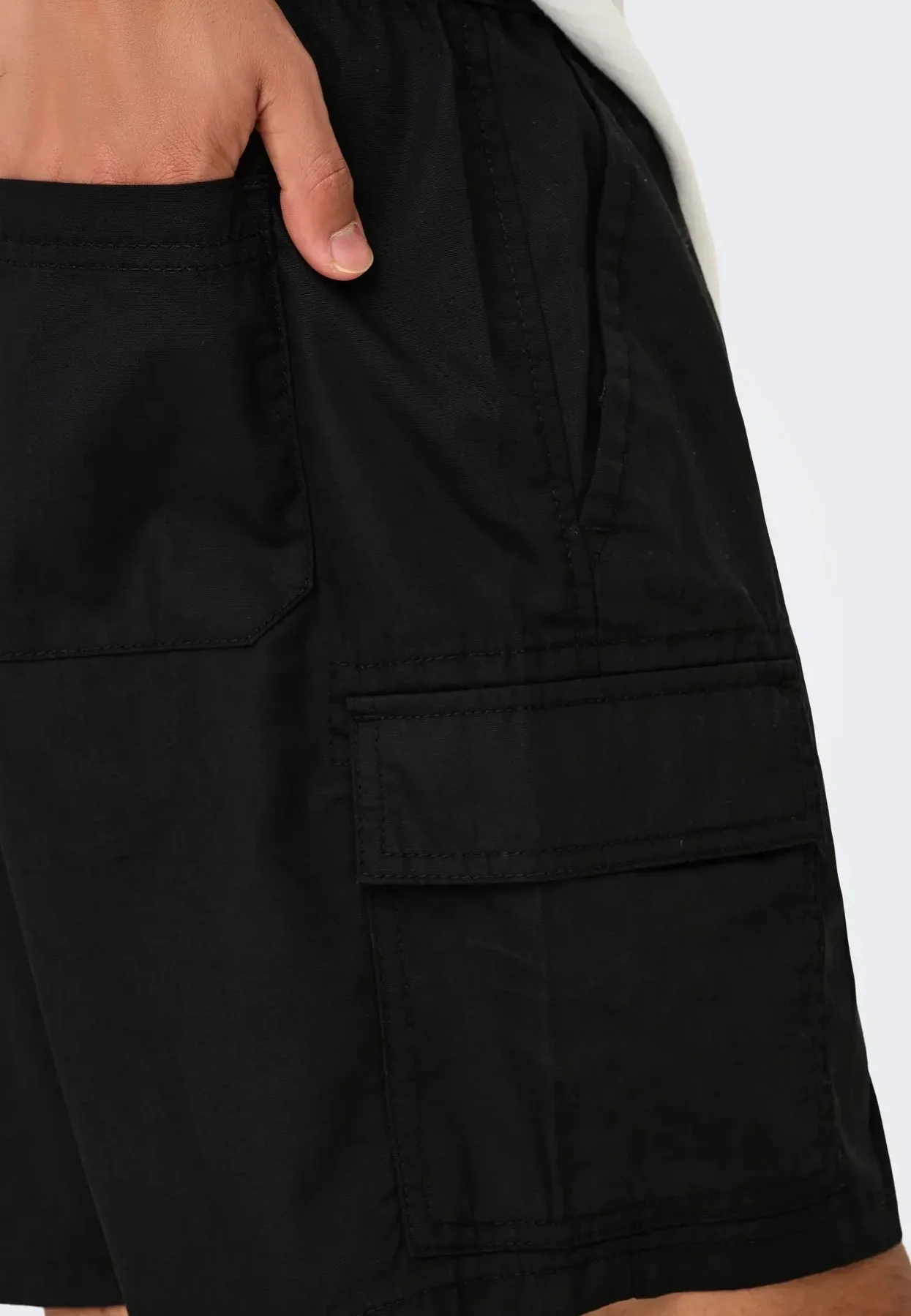 Kal Cargo 0287 CS Black - Shorts - Image 5