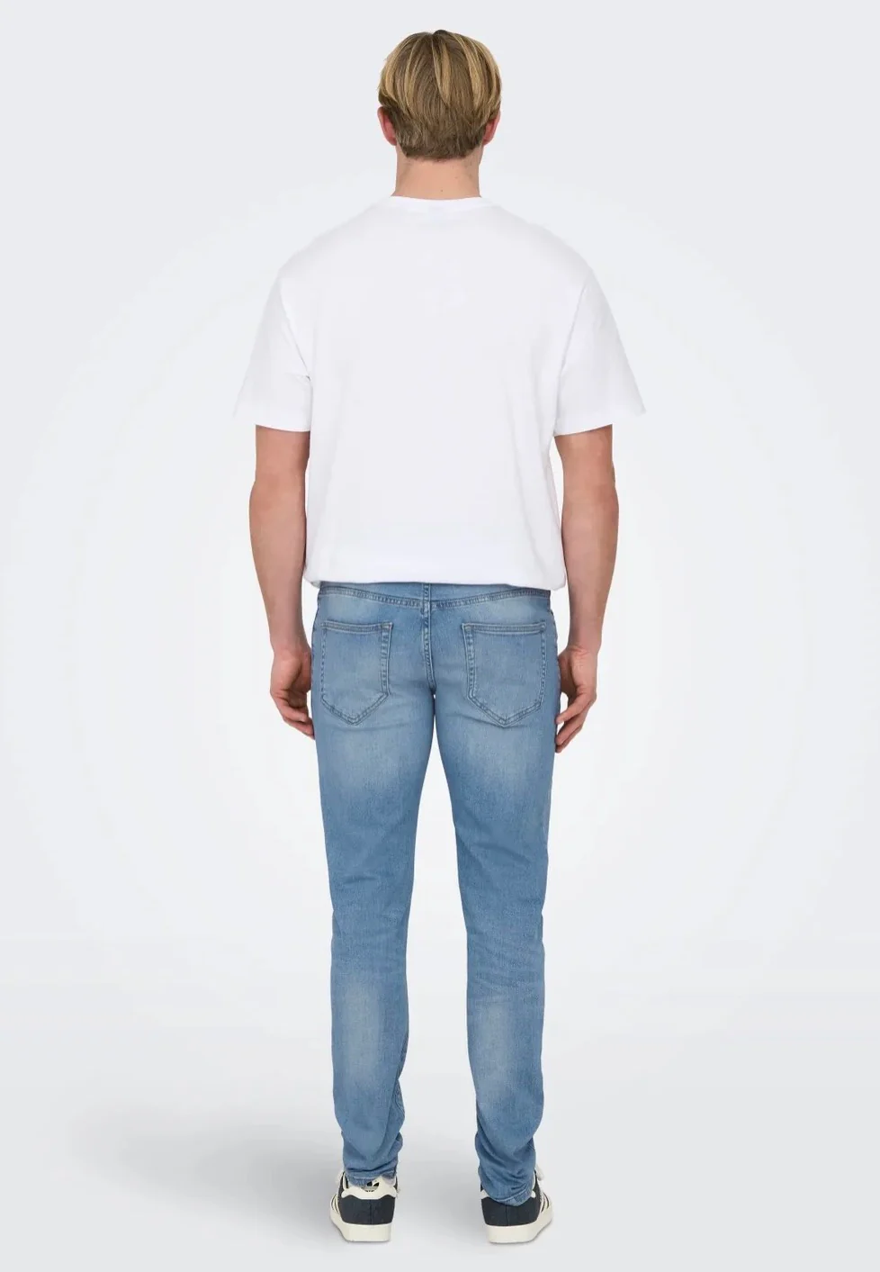Loom Slim Light Blue Denim - Jeans - Image 3