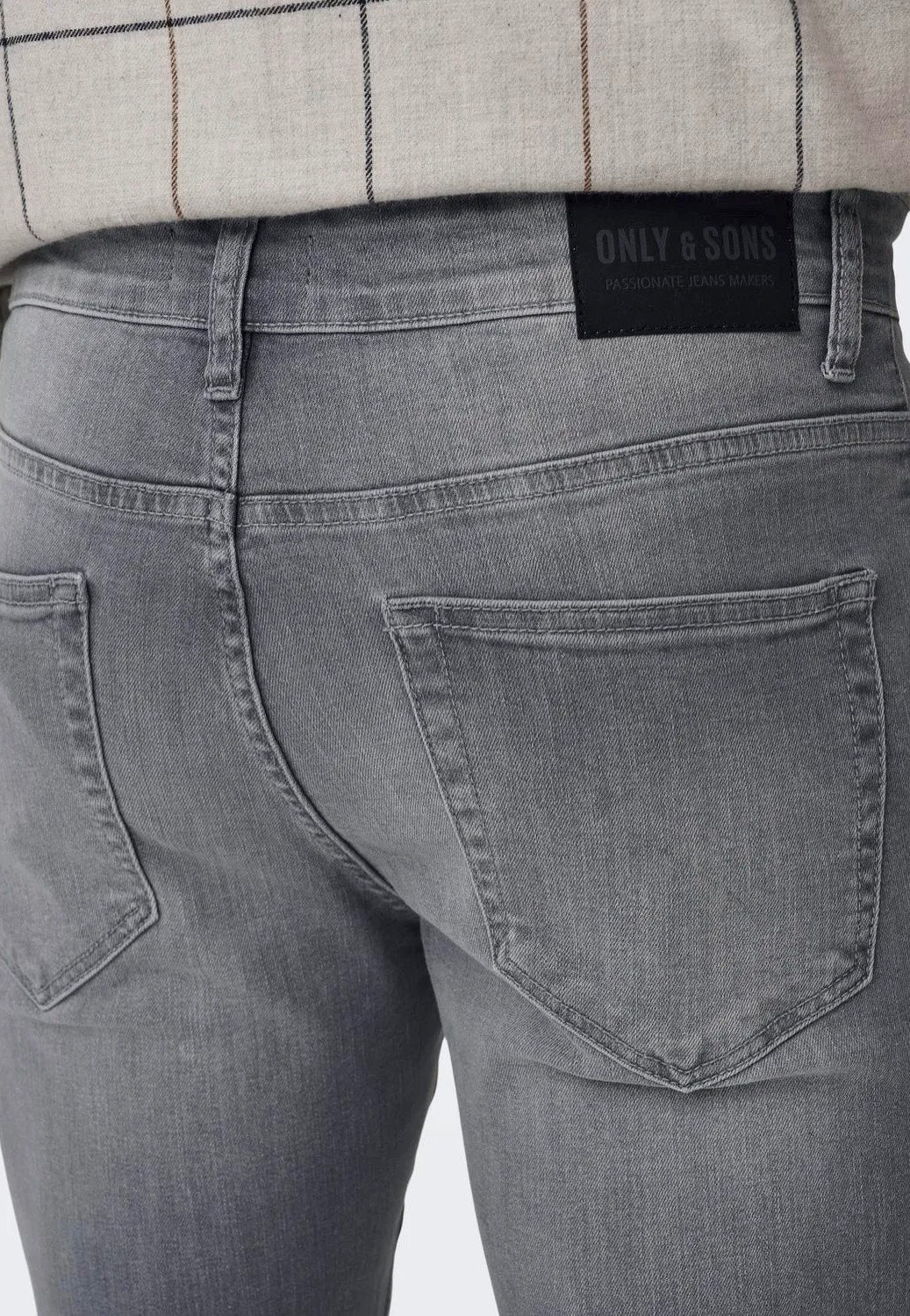 Loom Slim Light Grey Denim - Jeans - Image 5