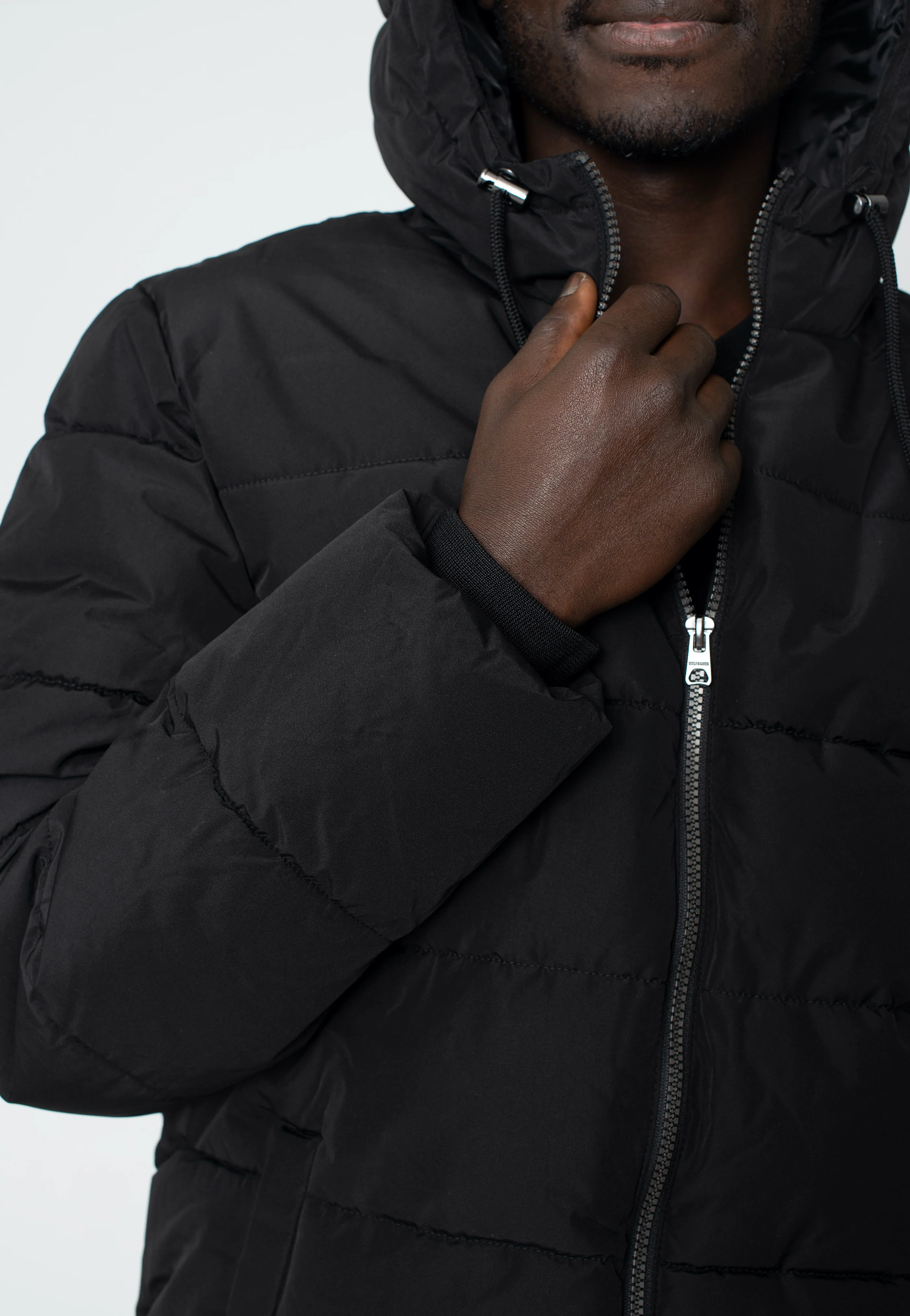 Melvin Life Quilt Hood Black - Jacket - Image 4