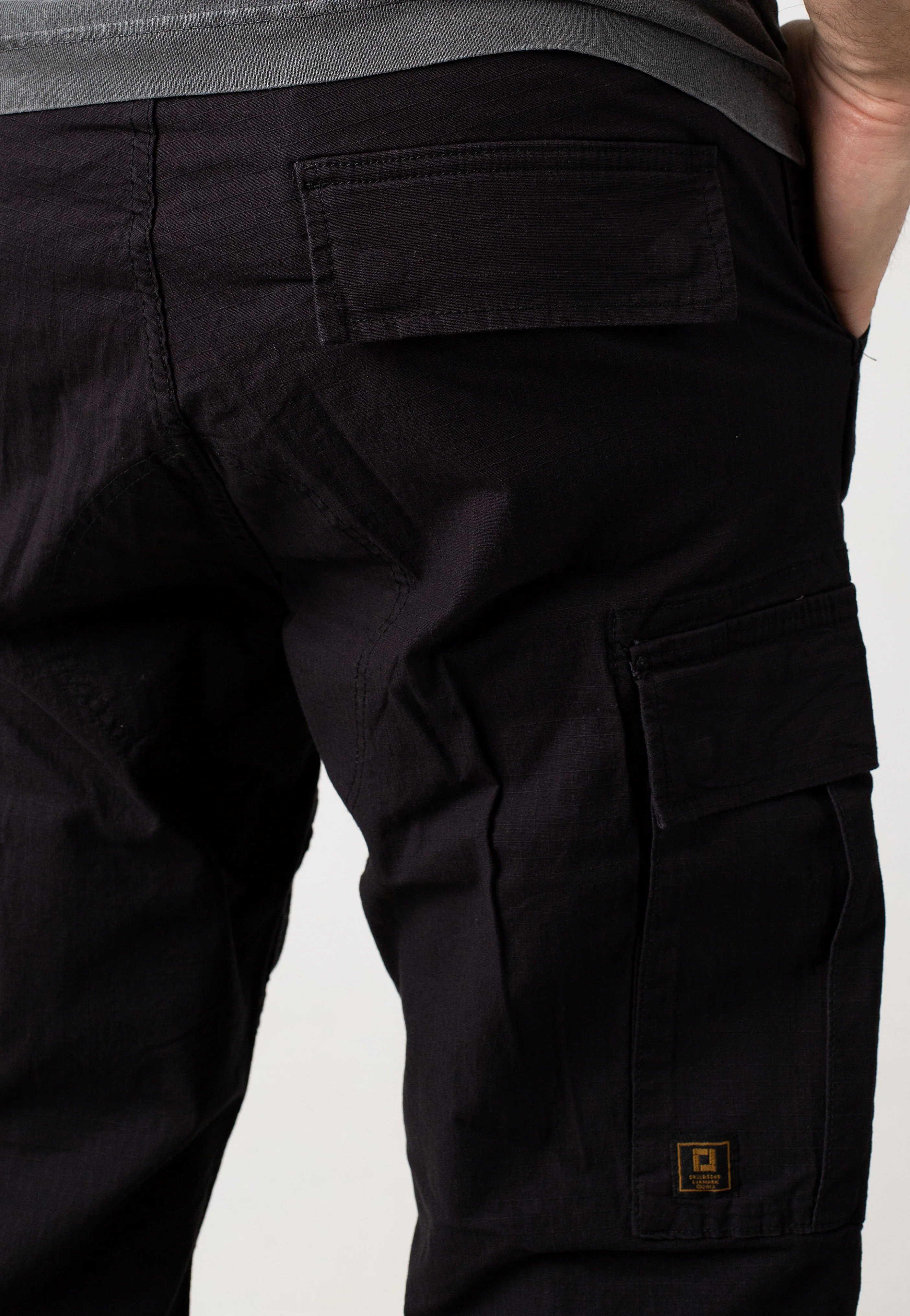 Ray Life Ribstop Cargo Black - Pants - Image 5