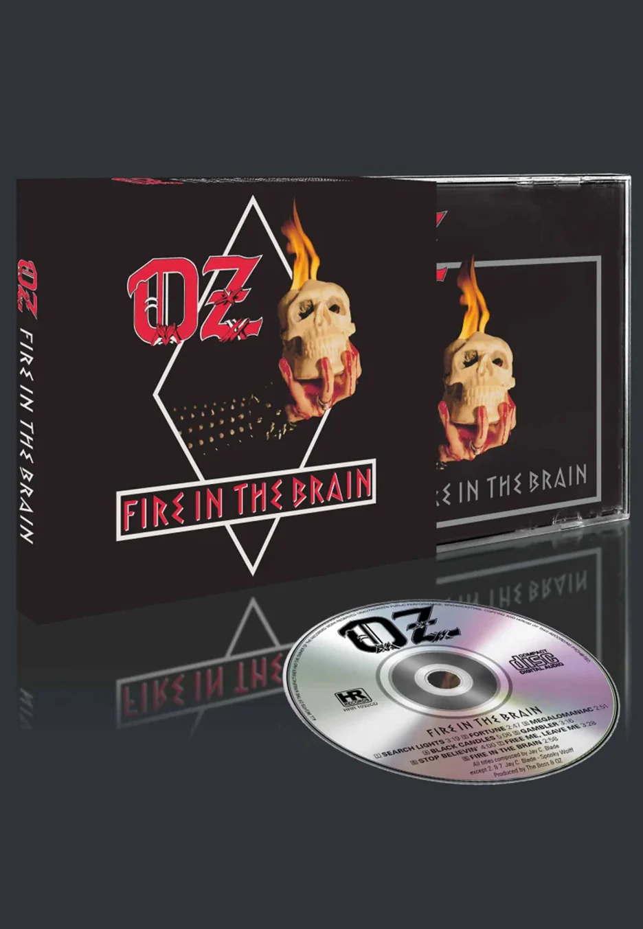 Fire In The Brain - CD