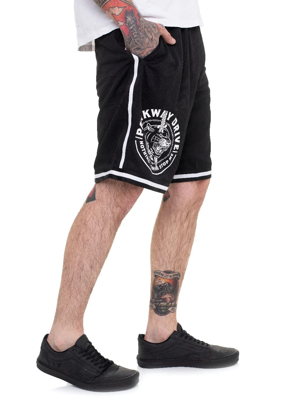 Stop Me Striped - Shorts - Image 3