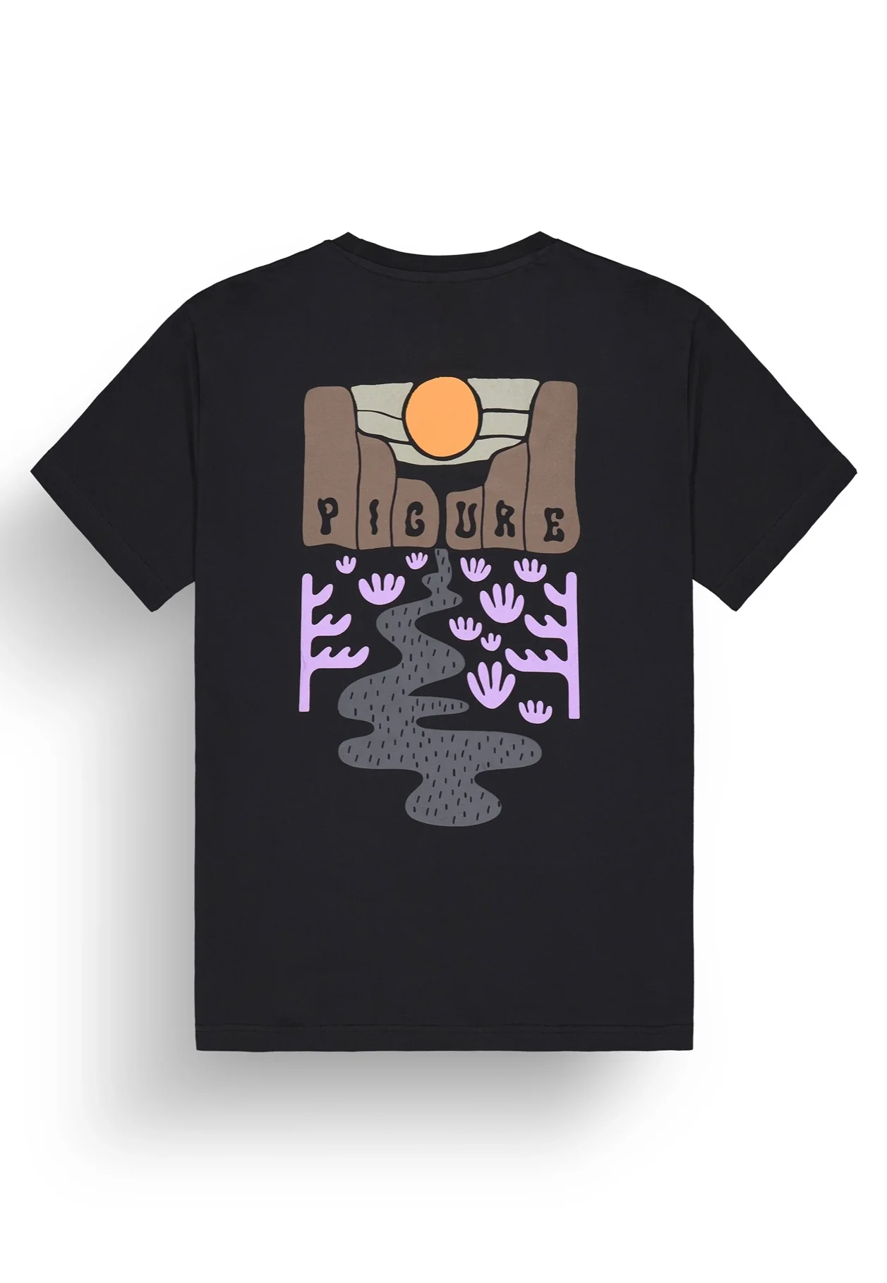 Ouvea Black - T-Shirt - Image 5