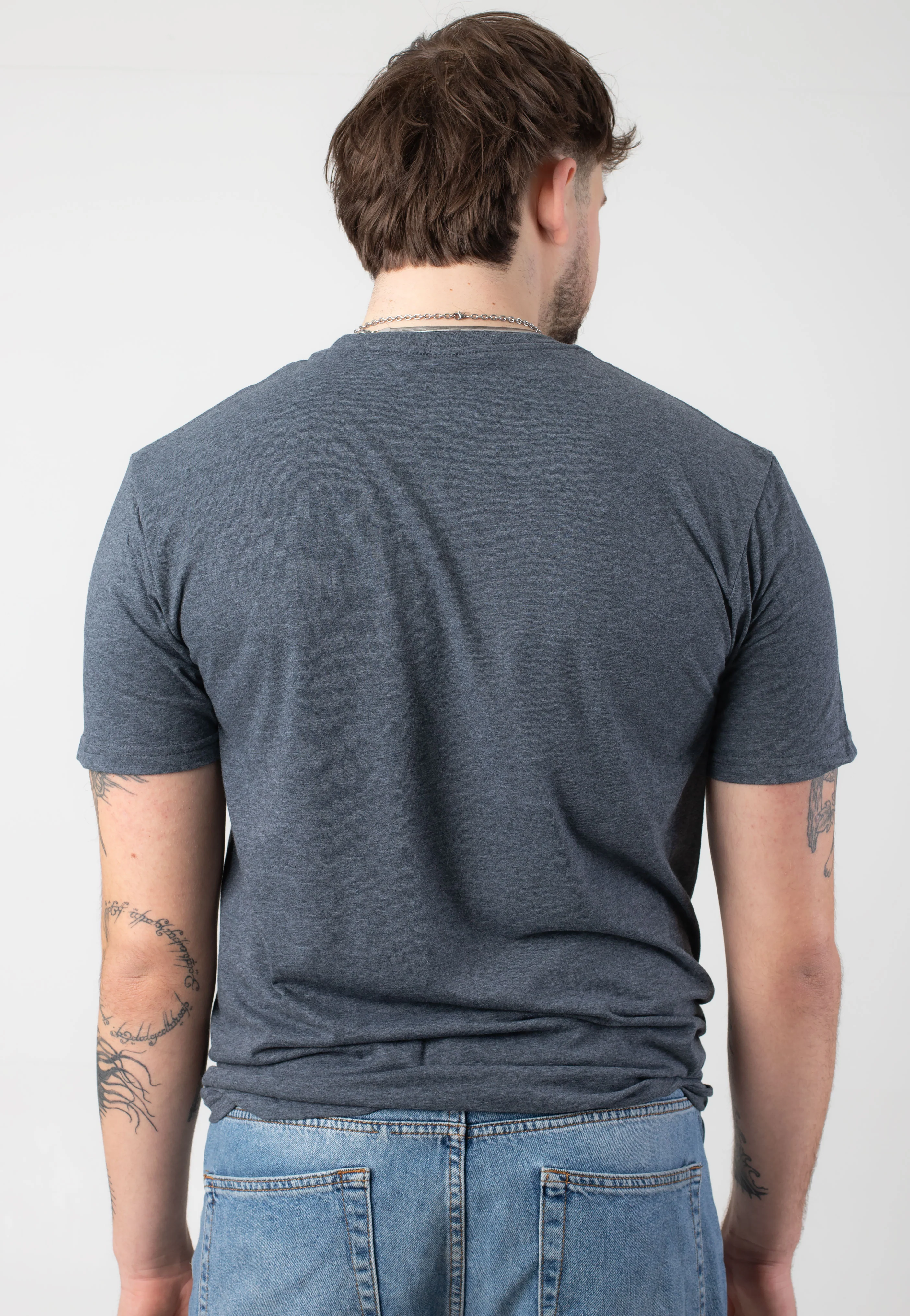 Wish You Were Here Grey - T-Shirt - Image 4