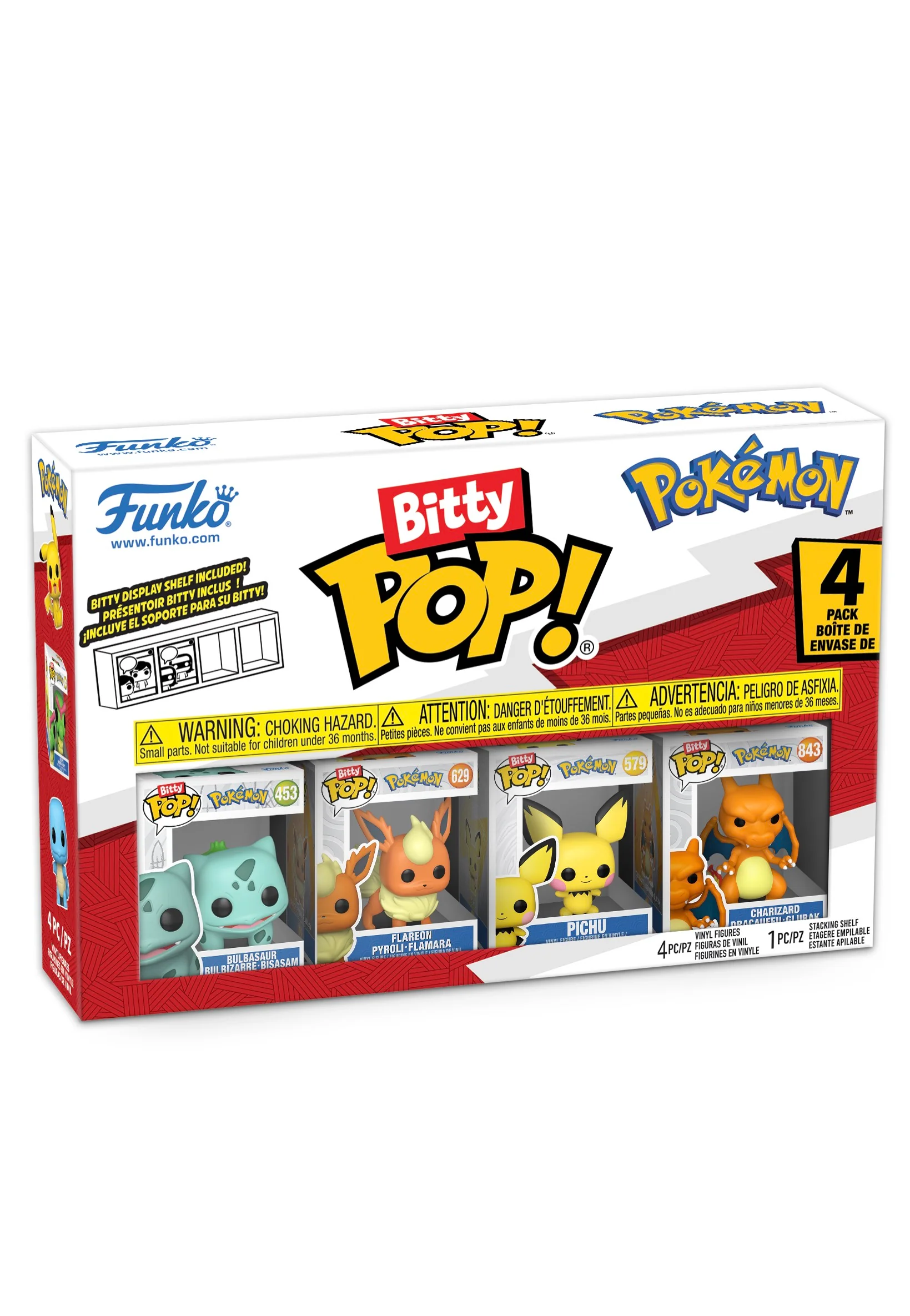 Bulbasaur Bitty POP! 4PK - Funko Pop - Image 2