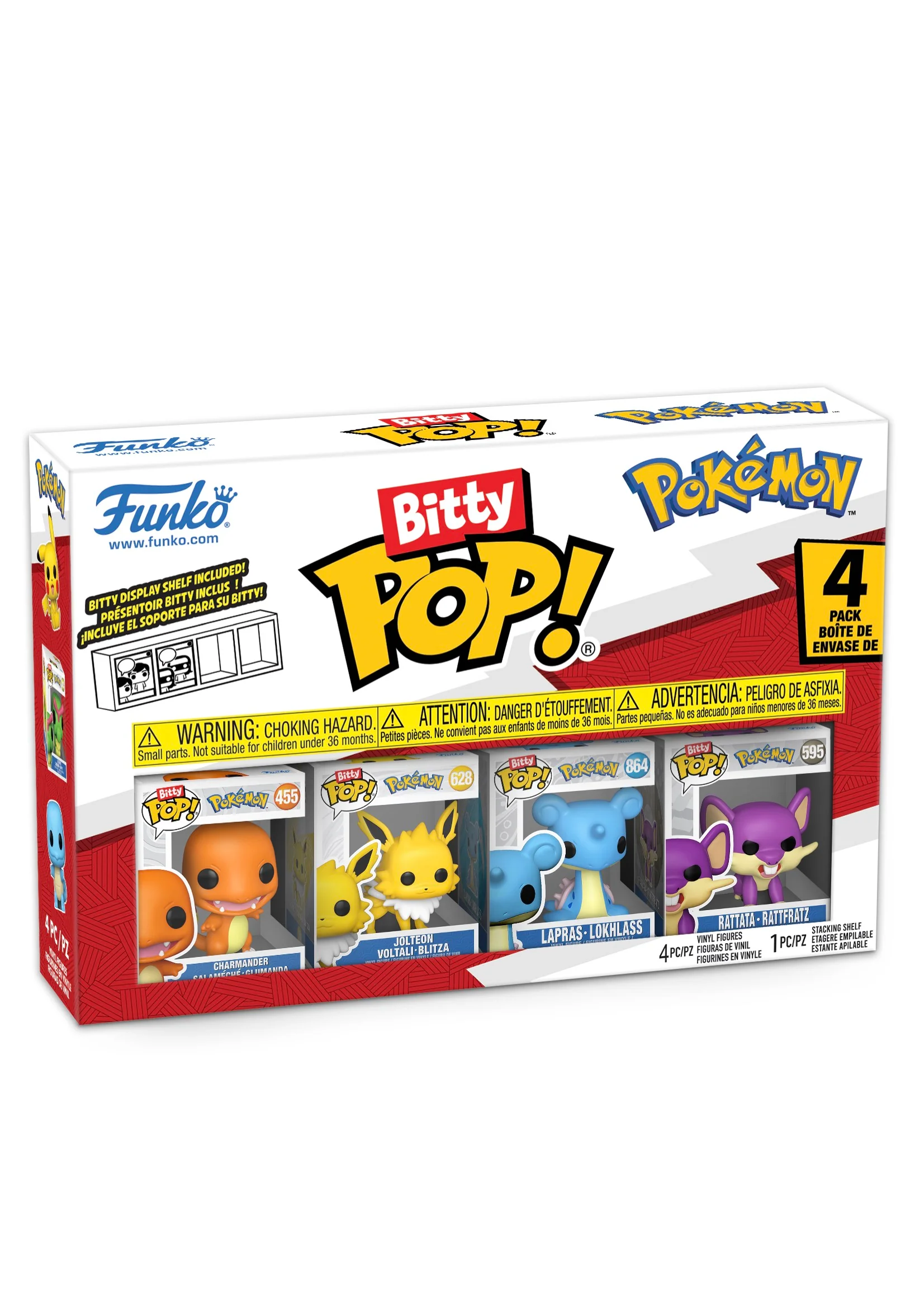 Charmander Bitty POP! 4PK - Funko Pop - Image 2