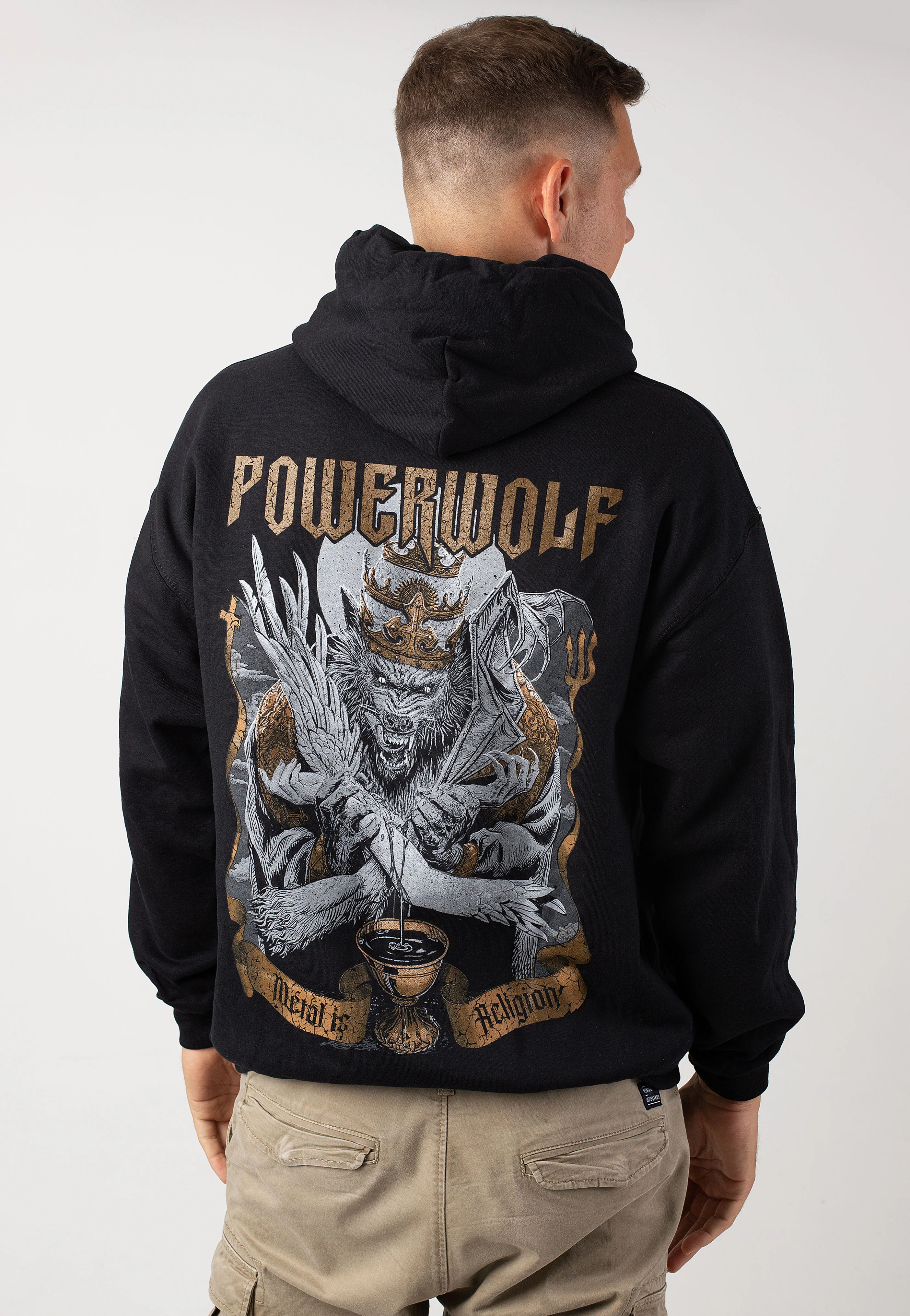 Wolf vs Angel - Hoodie - Image 4