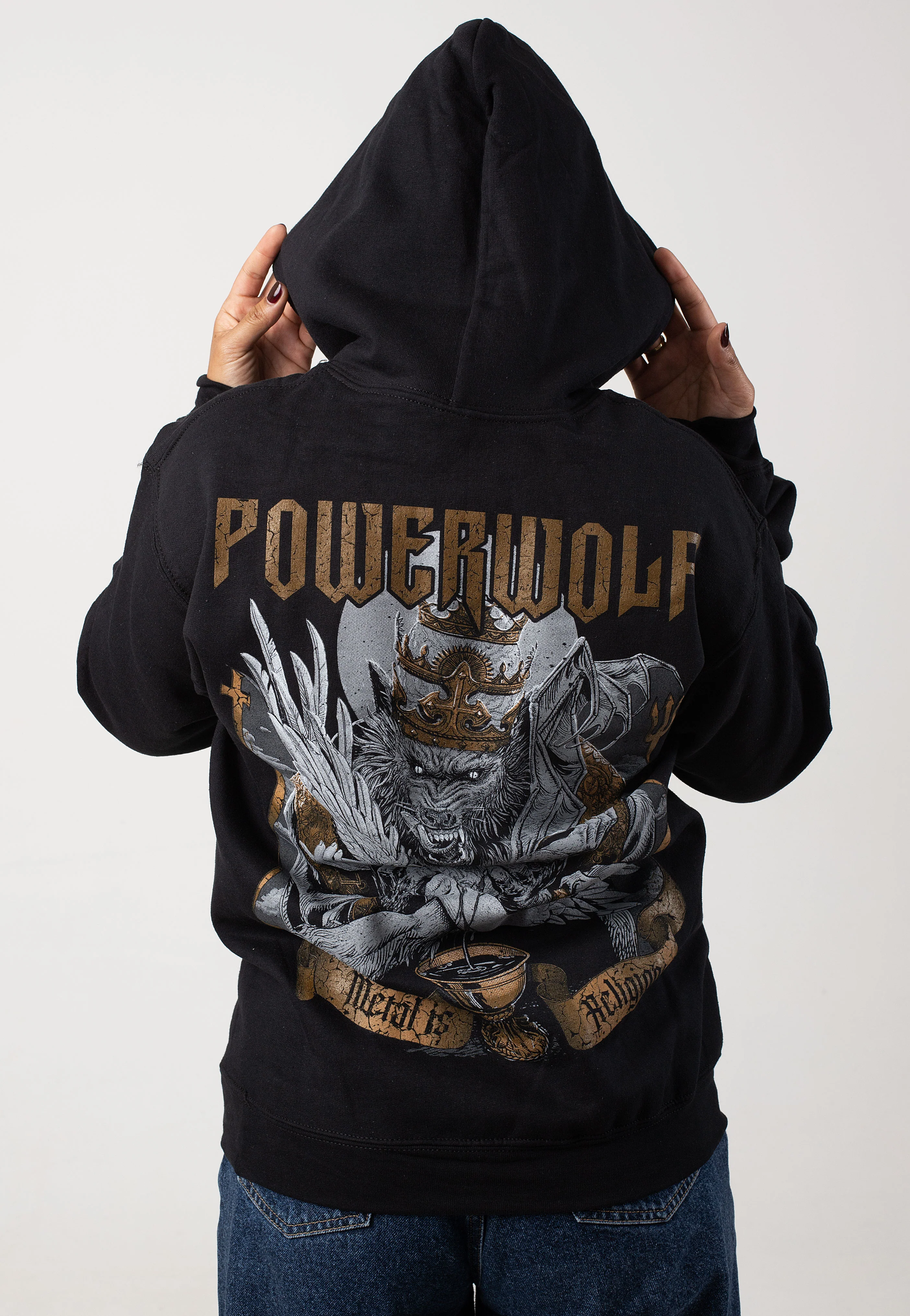 Wolf vs Angel - Hoodie - Image 6