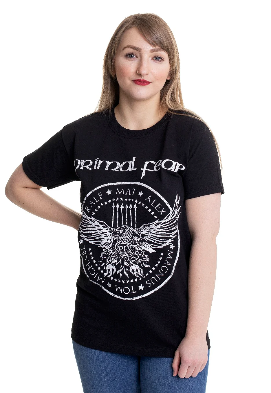 Black & White Eagle - T-Shirt - Image 5