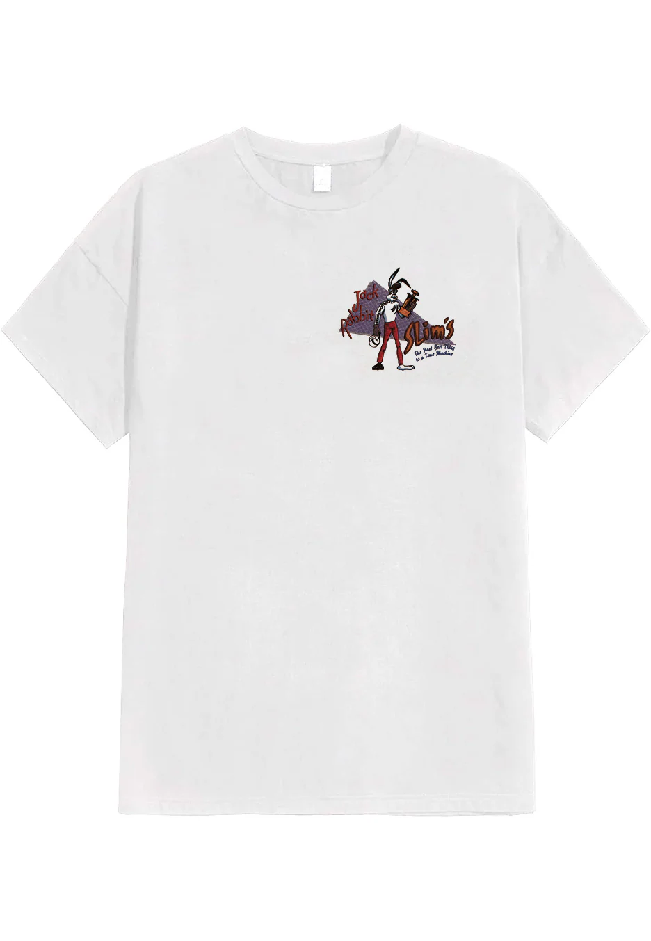 Jack Rabbit White - T-Shirt - Image 5
