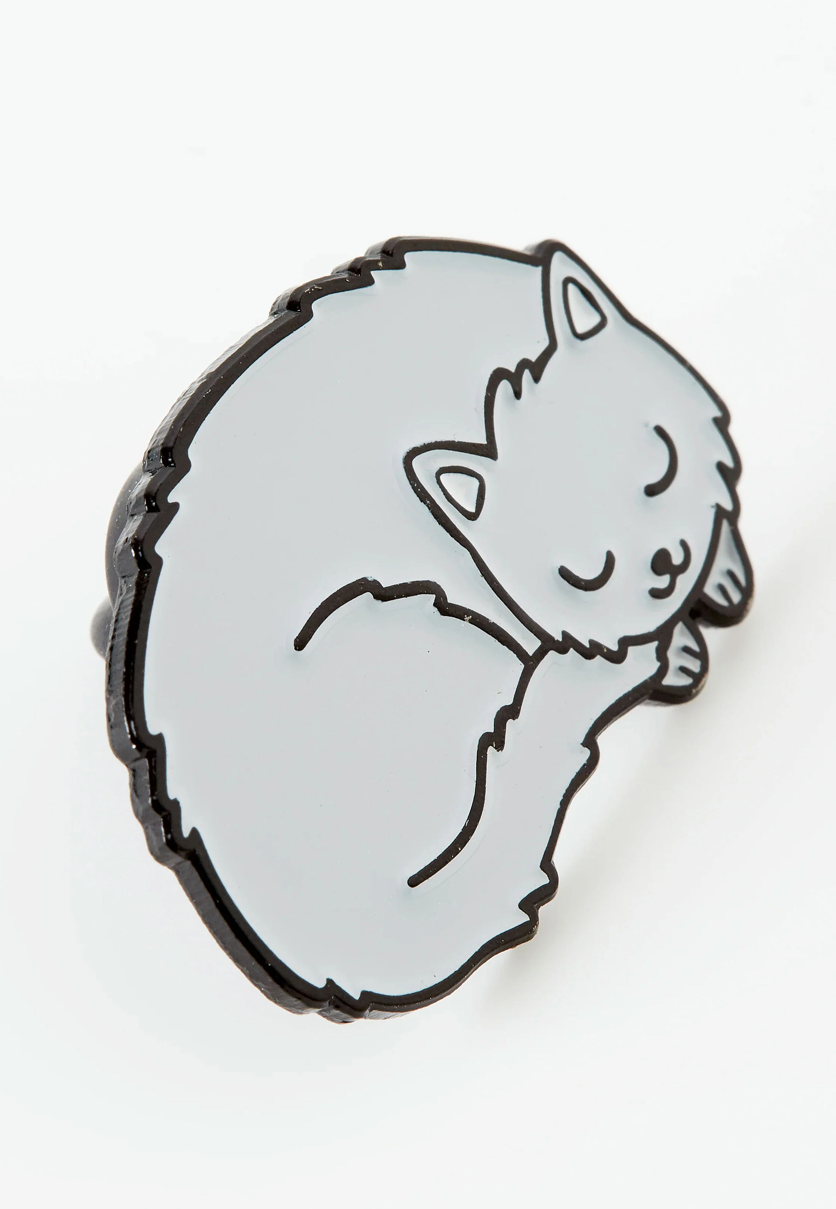 Grey Kitty Soft - Pin - Image 2