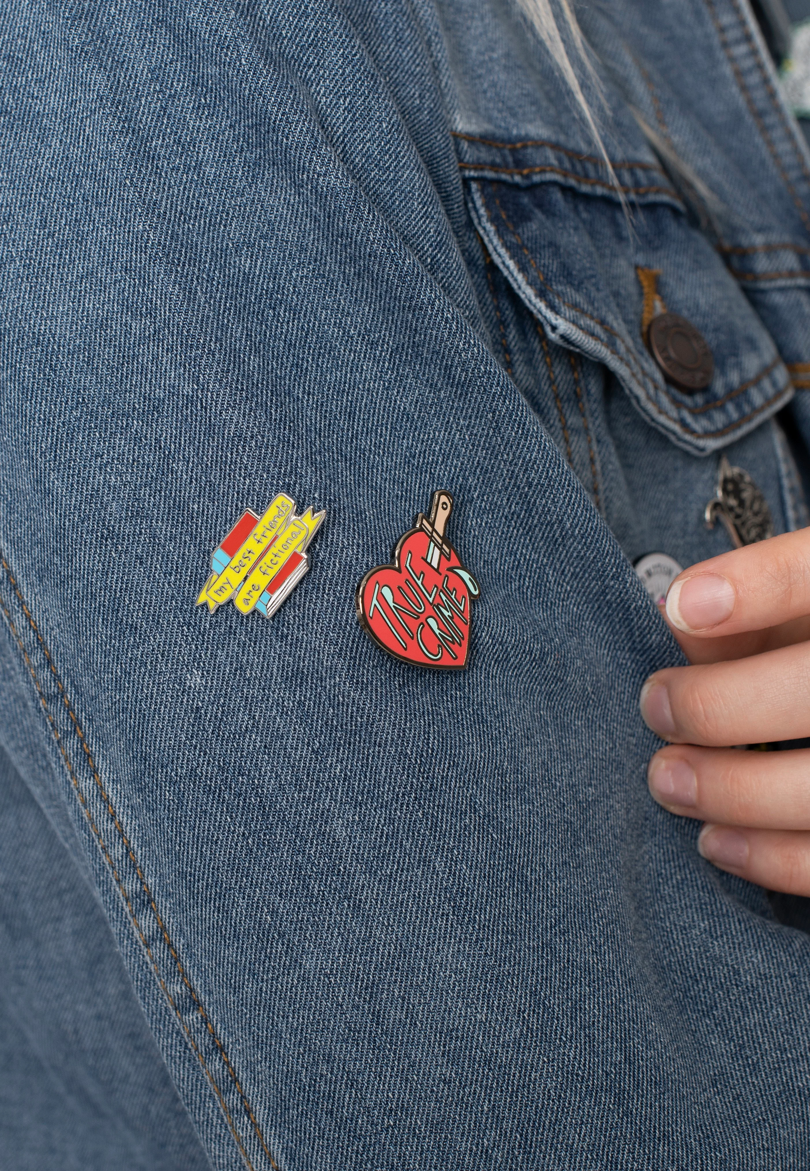 My Best Friends Are Fictional - Pin - Image 3