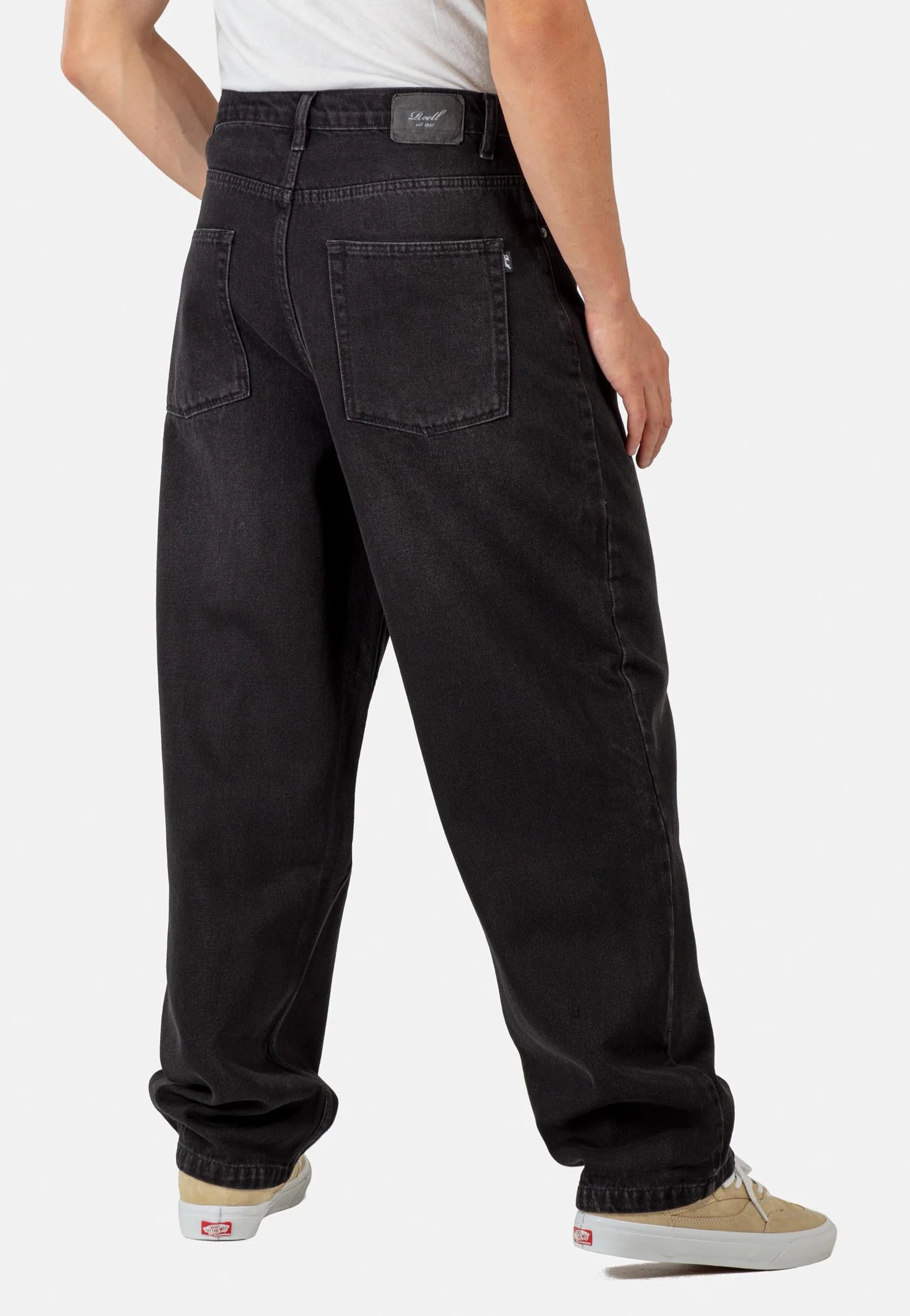 Baggy Black Wash - Jeans - Image 2
