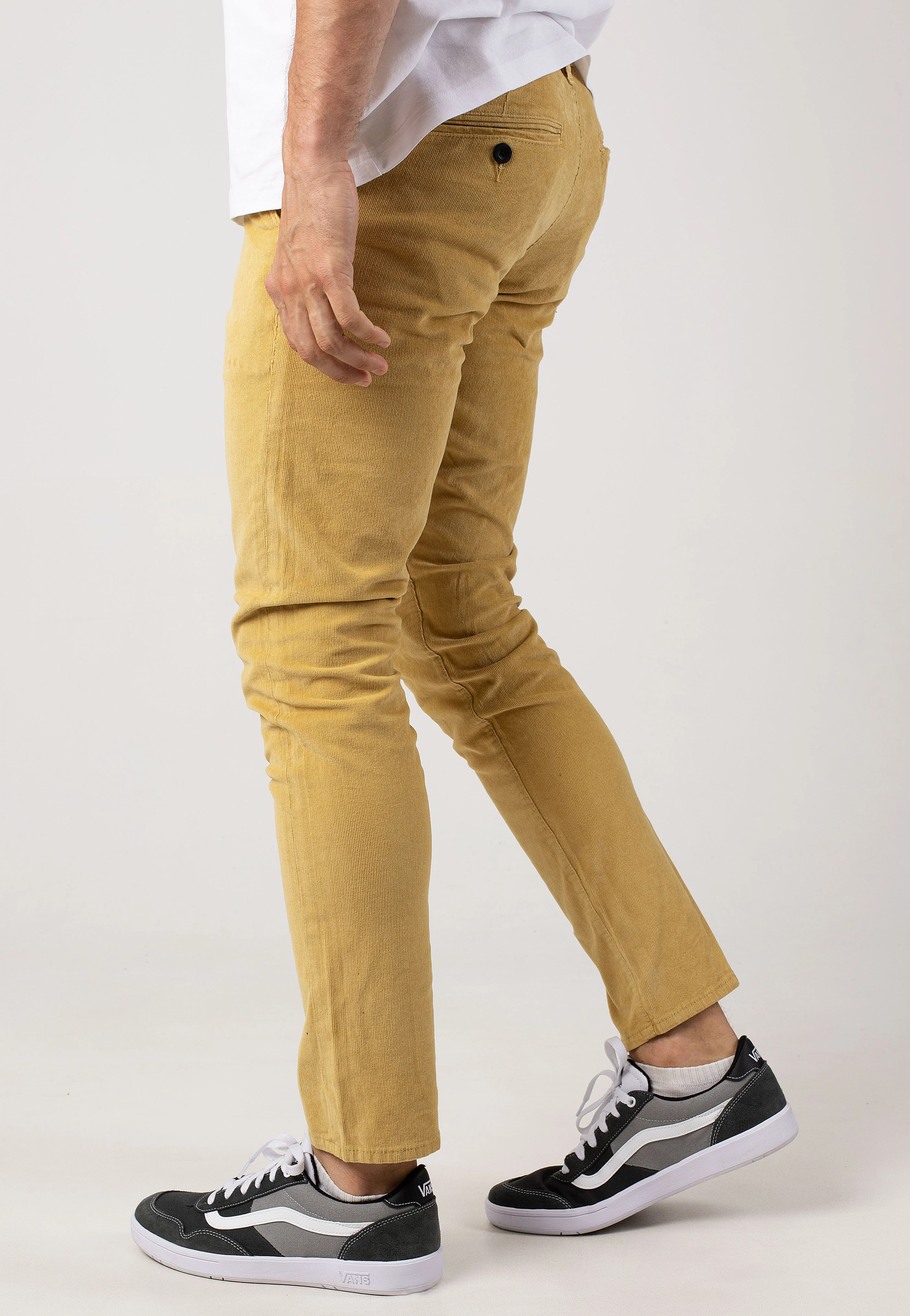 Flex Tapered Baby Cord Hemp - Pants - Image 2