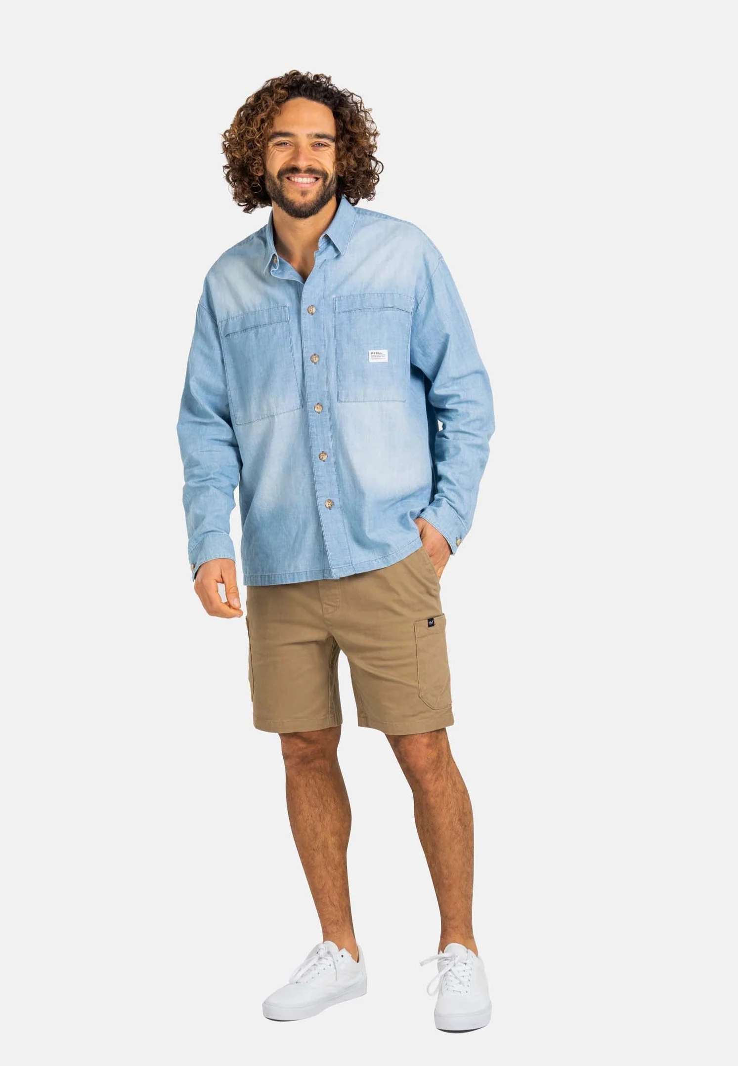 Reflex Easy Cargo Dark Sand - Shorts - Image 2