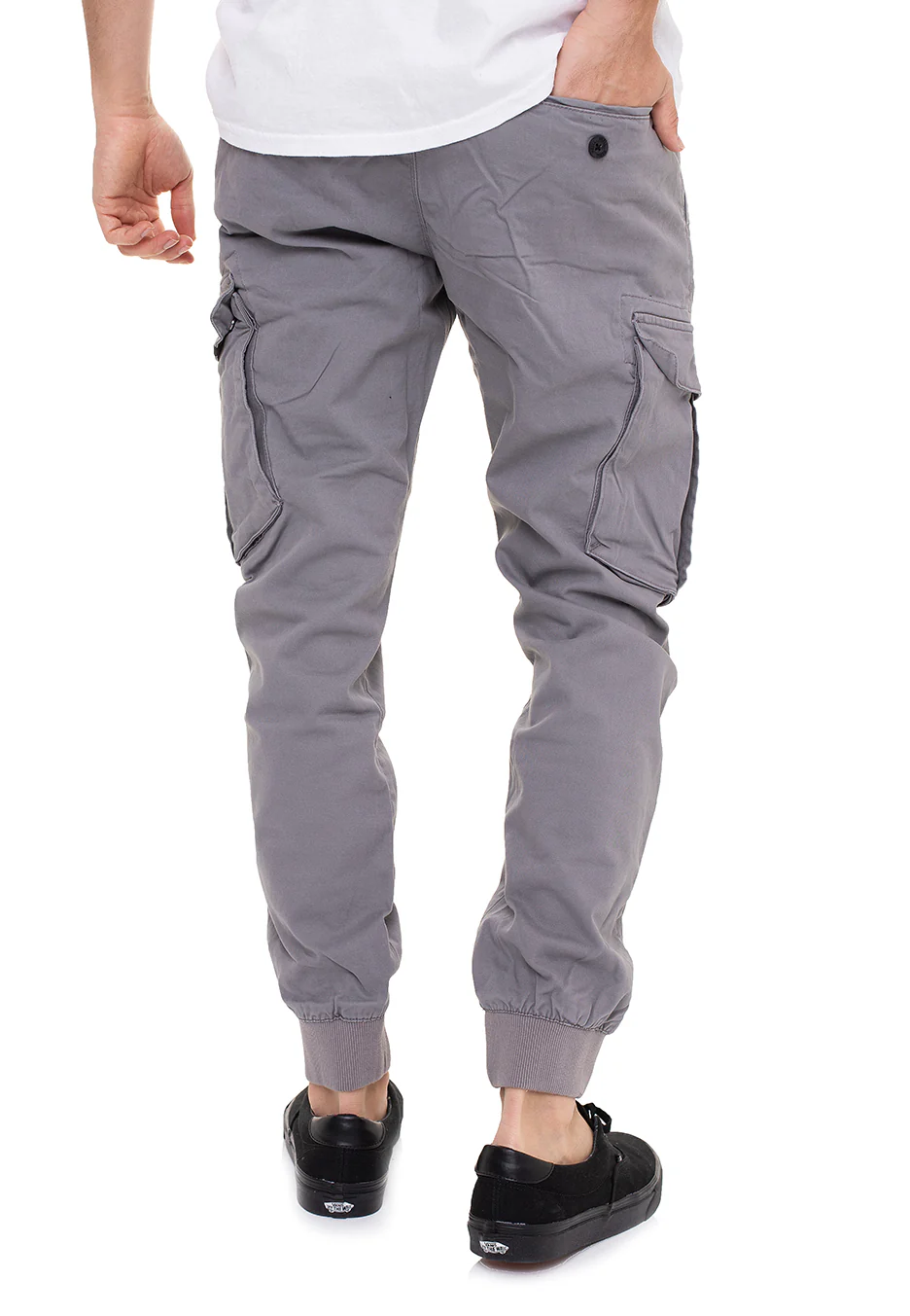 Reflex Rib Cargo Light Grey - Pants - Image 3