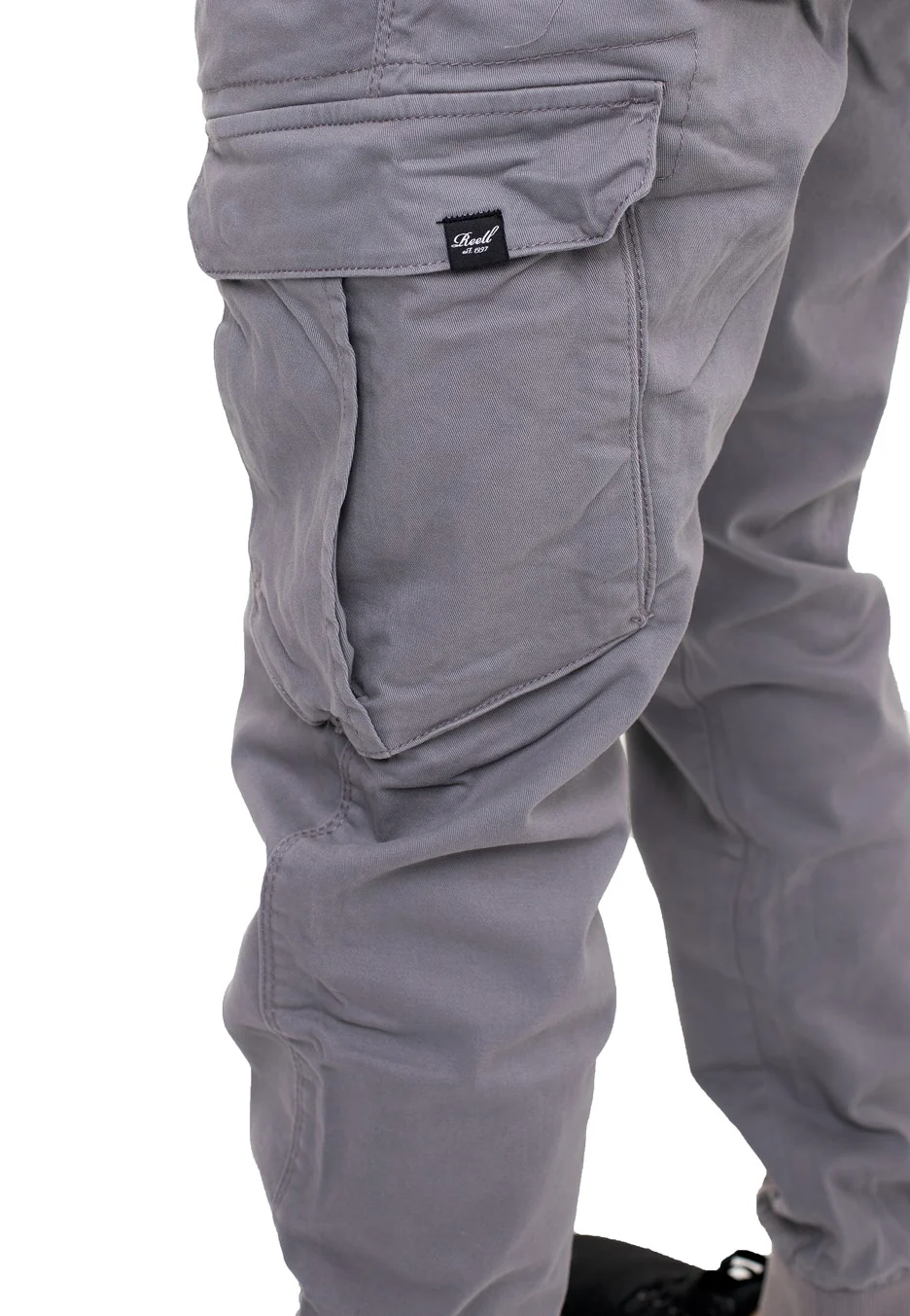 Reflex Rib Cargo Light Grey - Pants - Image 5