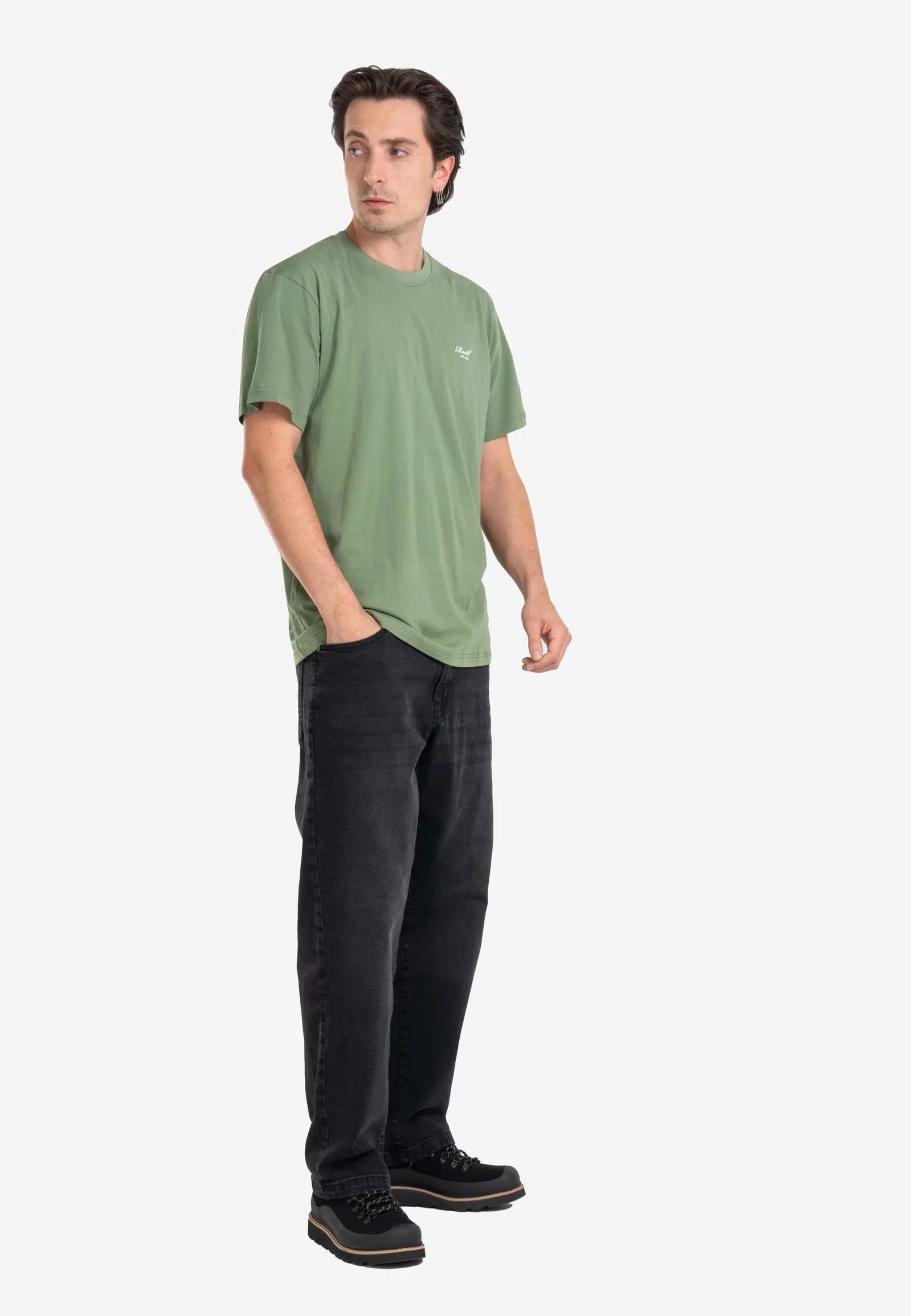 Solid Black Wash 2 - Pants - Image 2