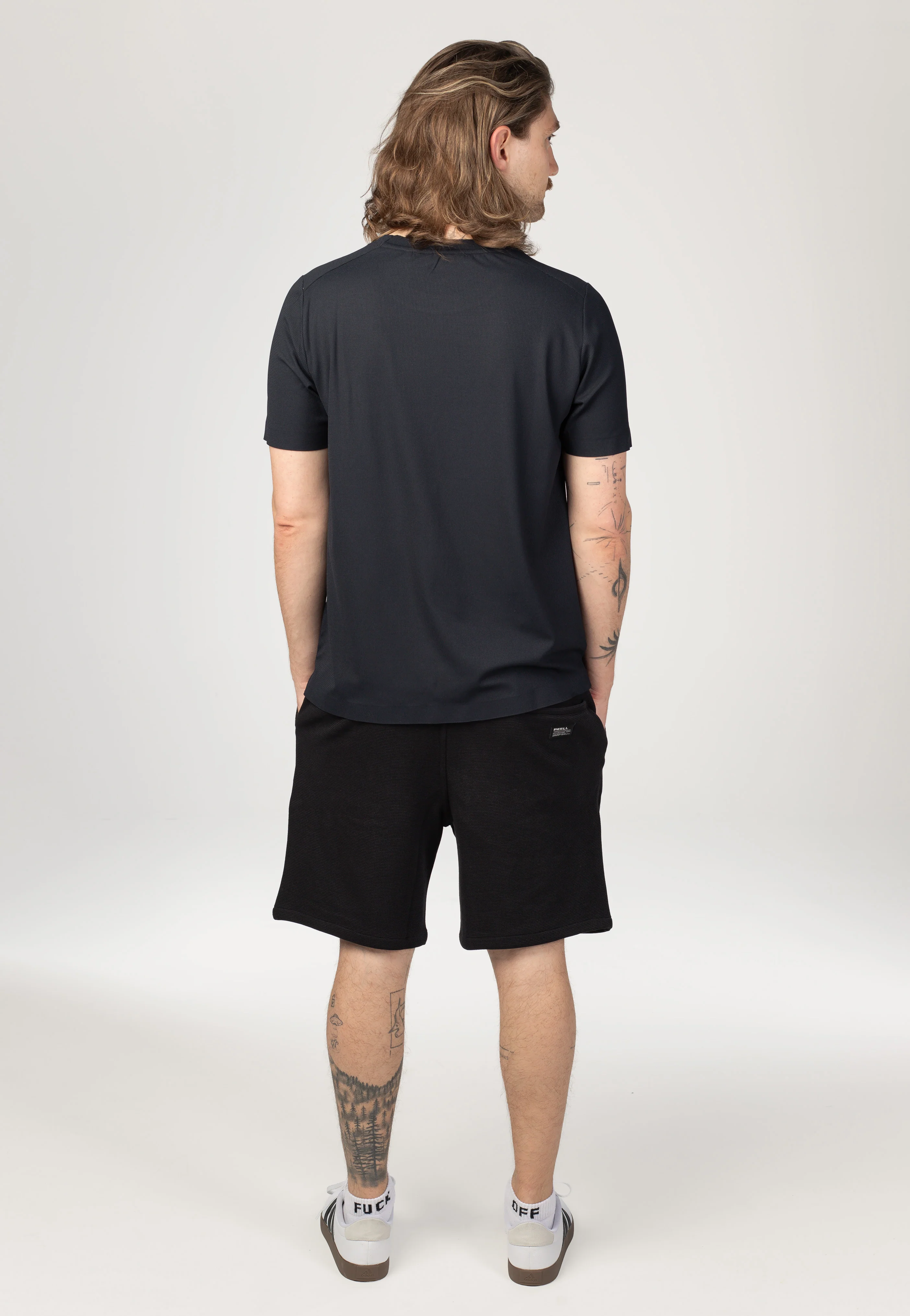 Surface Waffle Deep Black - Shorts - Image 7