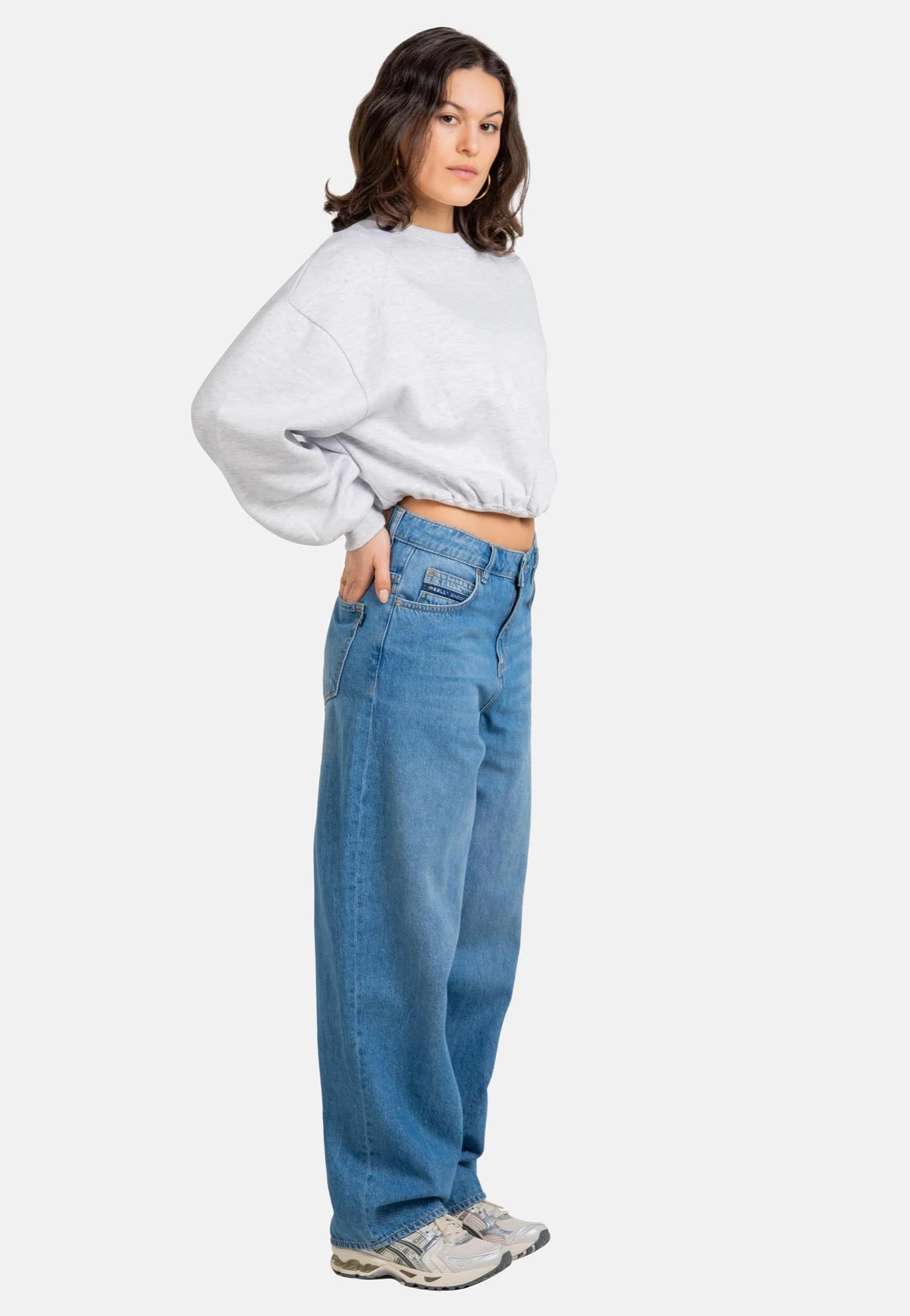 Women Chloé Baggy Sky Blue Stone - Jeans - Image 4