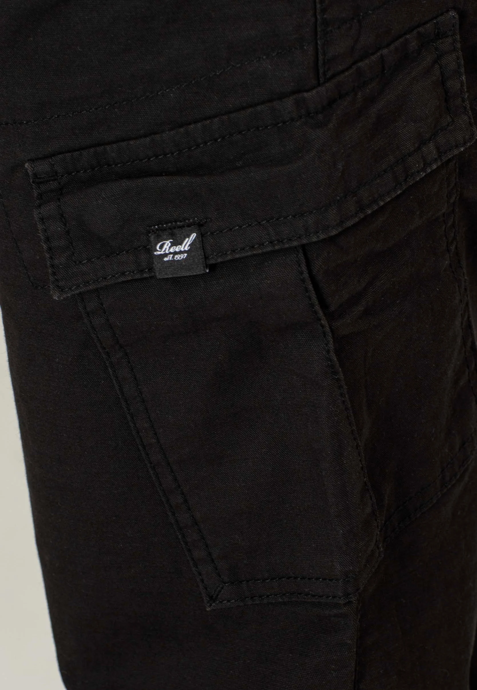 Women Marusha Cargo Black Canvas - Pants - Image 5