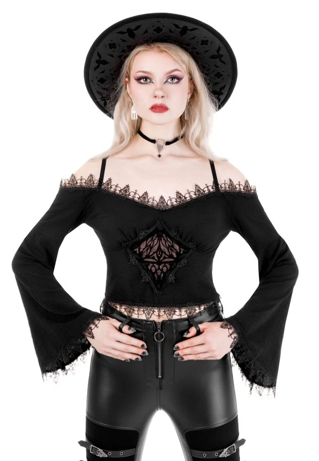 Delphyne Black - Top
