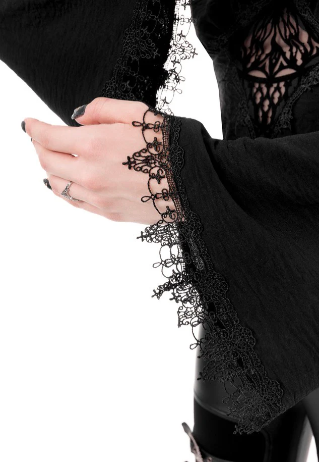 Delphyne Black - Top - Image 4