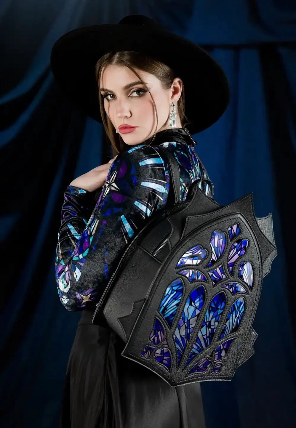 Fractured Light Black - Backpack - Image 2