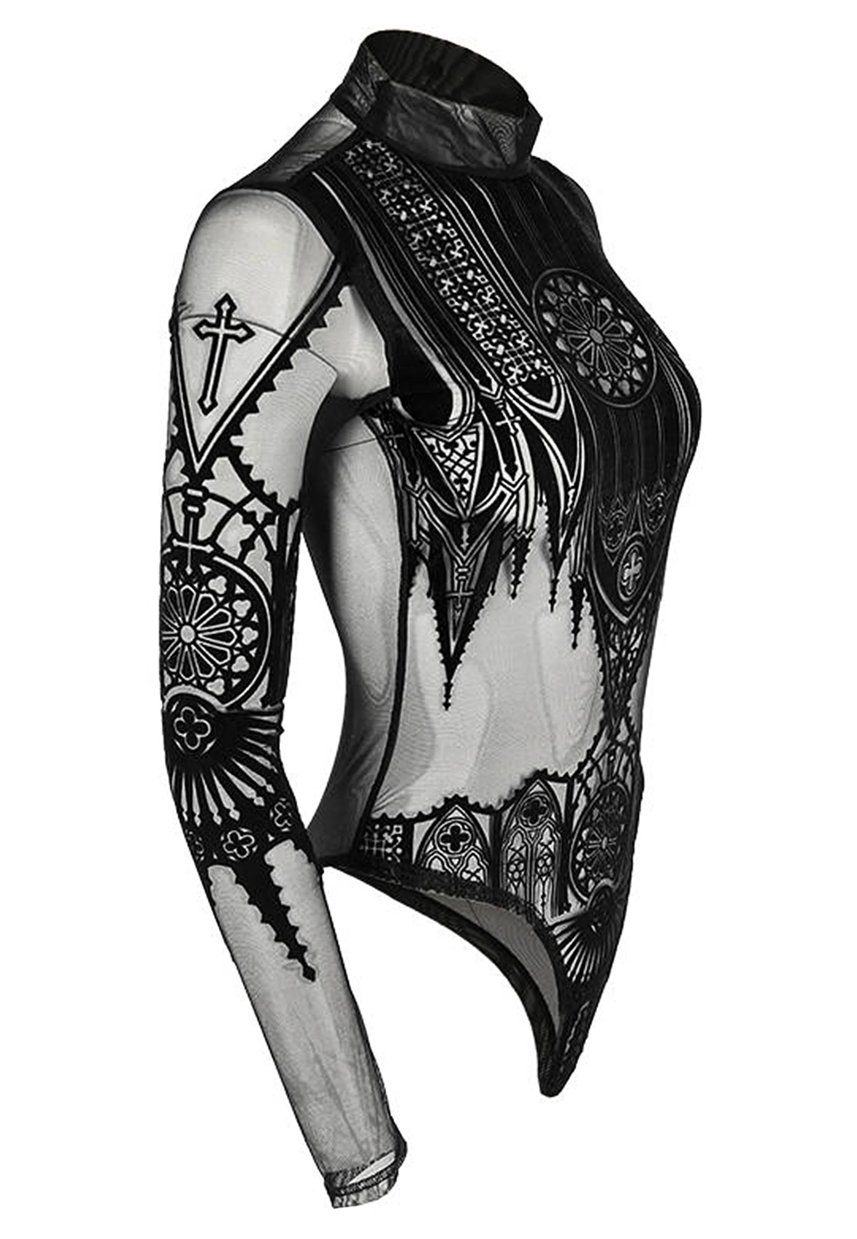 Inverted Cathedral Mesh Black - Body - Image 12