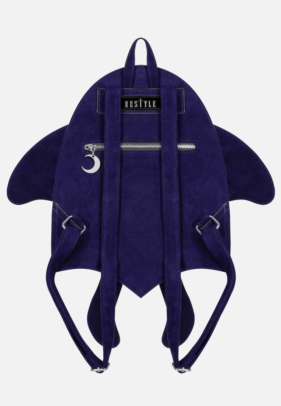 Sapphire Moth Black - Backpack - Image 3