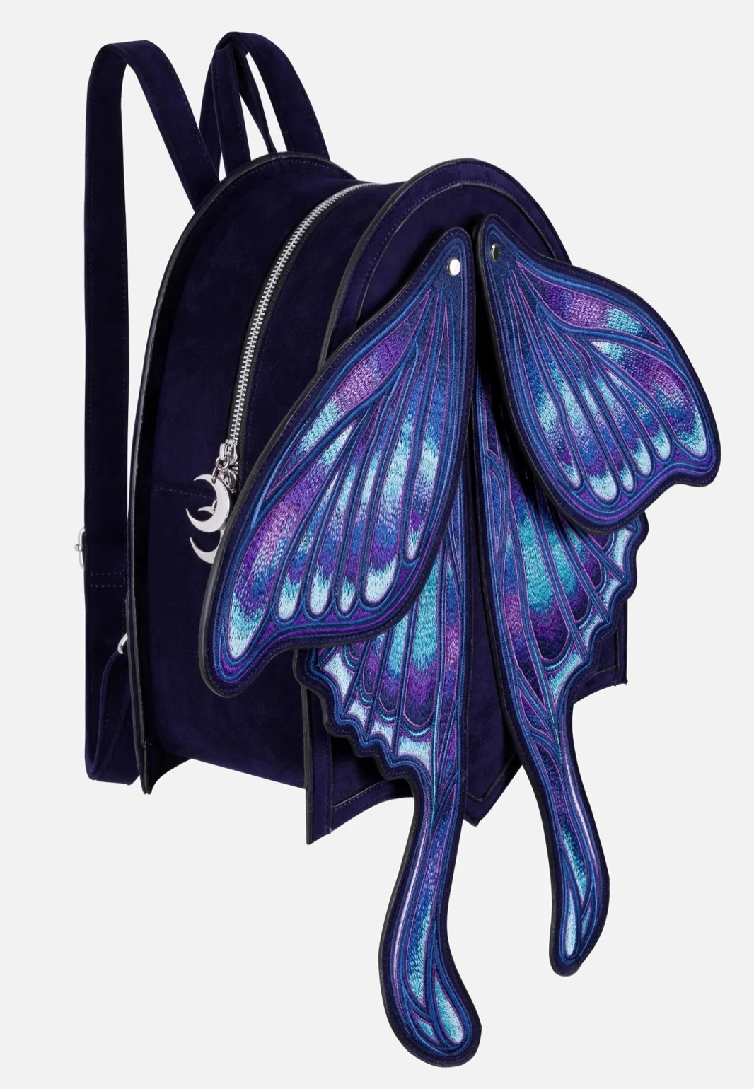 Sapphire Moth Black - Backpack - Image 5
